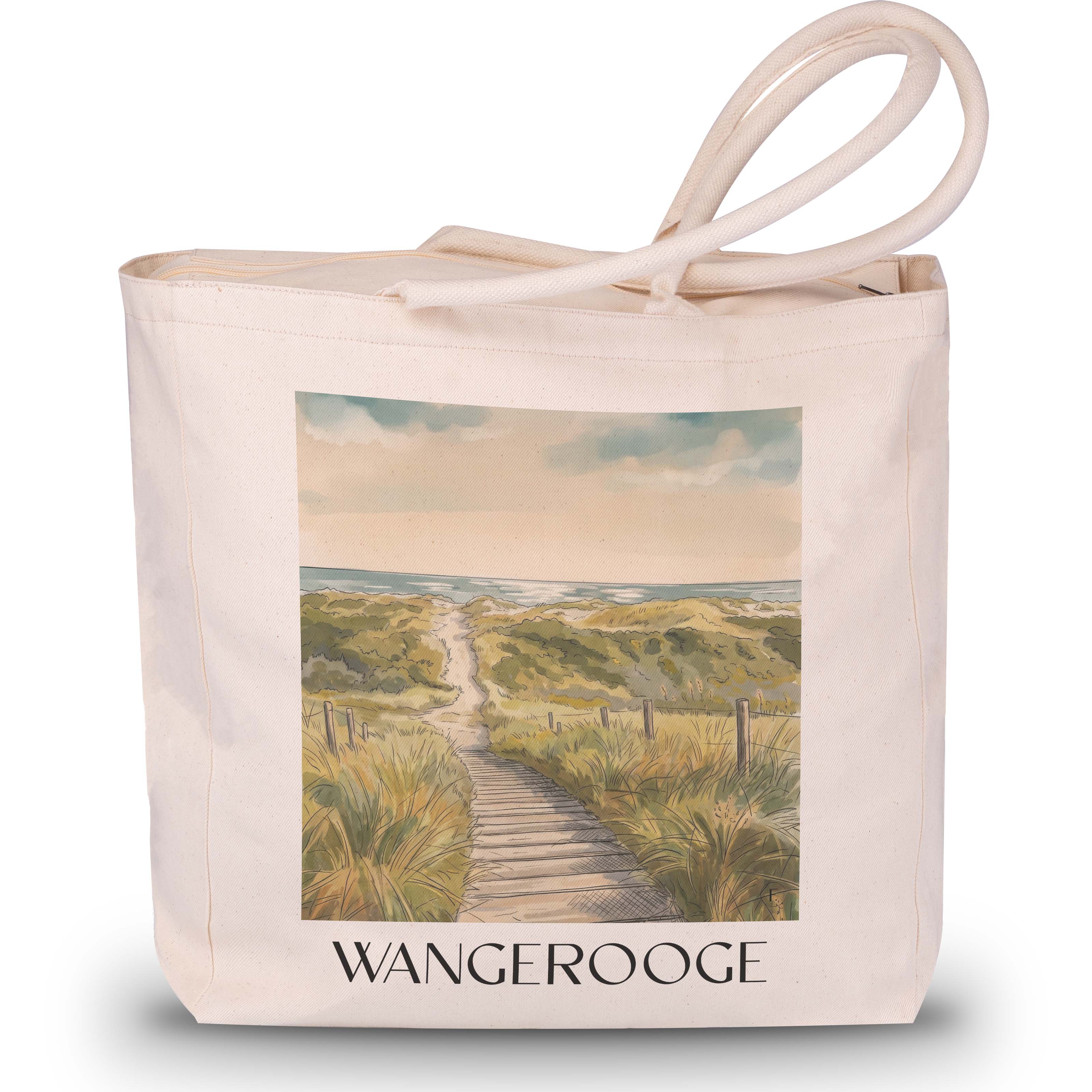 wangerooge-deutschland-einkaufstasche-aquarell