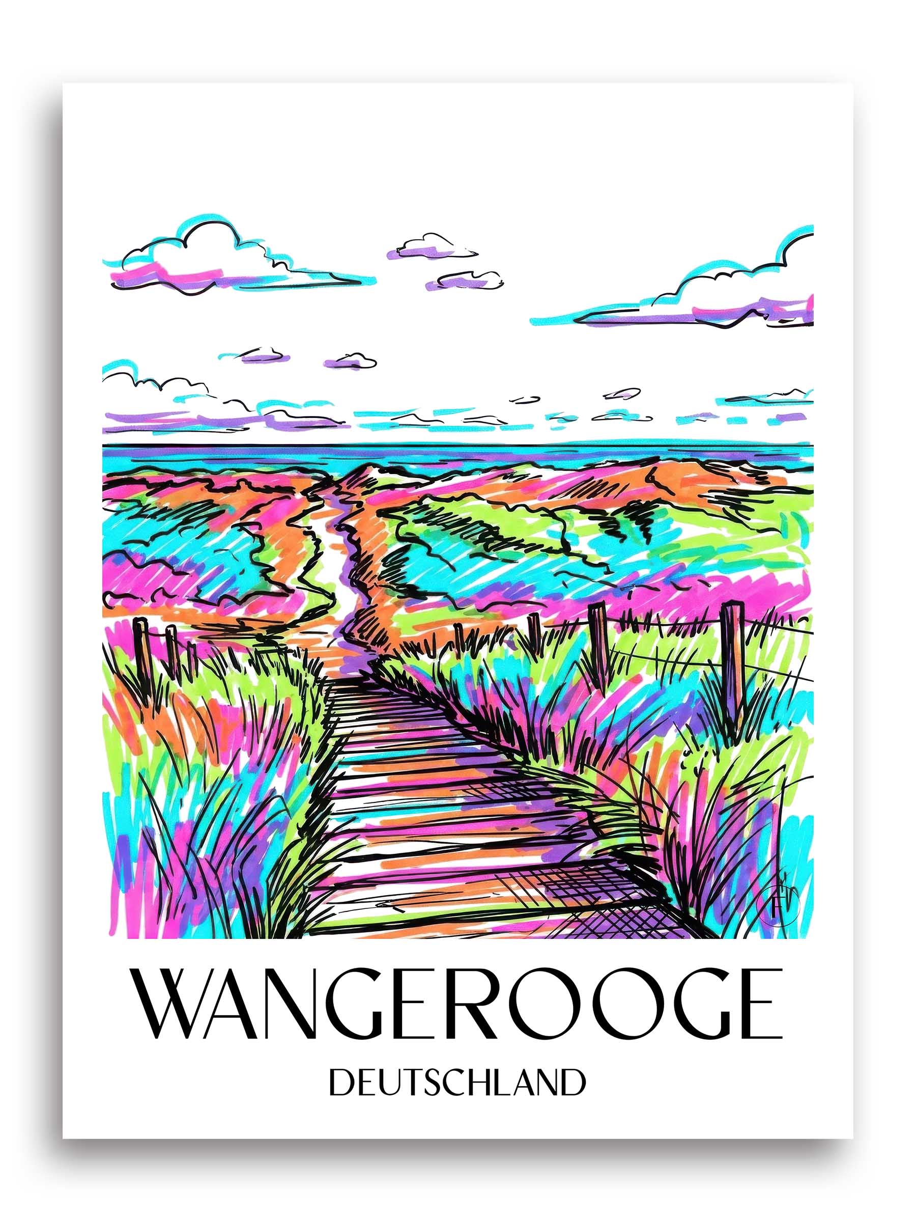 wangerooge-deutschland-poster-graffiti