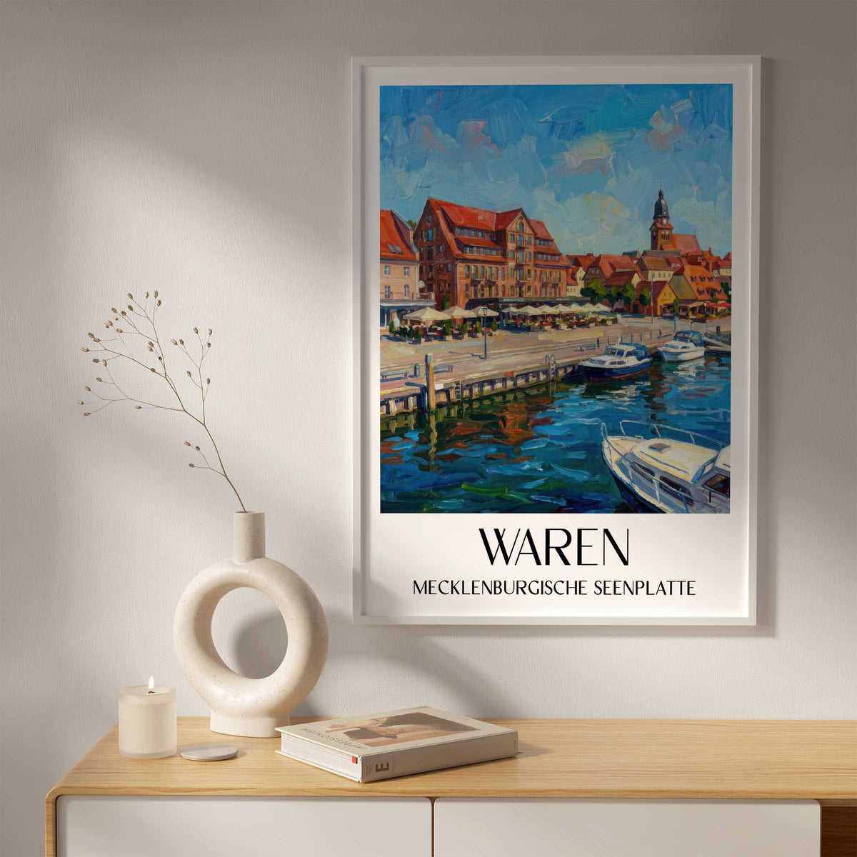 waren--mecklenburgische-seenplatte-deutschland-poster-oil-painting-oelgemaelde