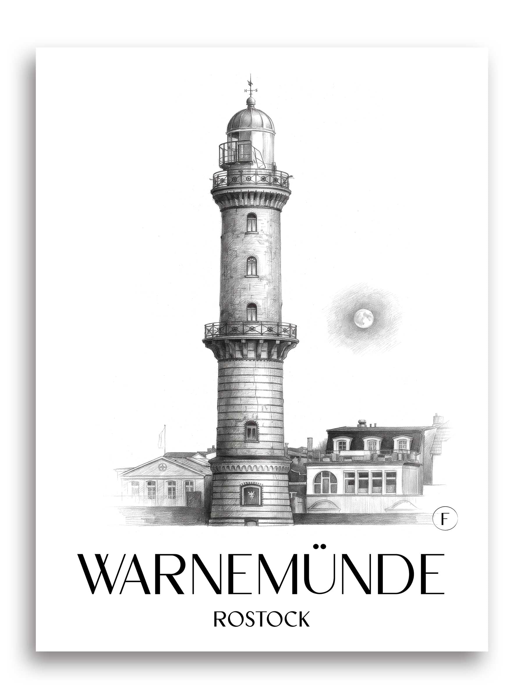 warnemünde-rostock-deutschland-poster-bleistift-zeichnung-drawing