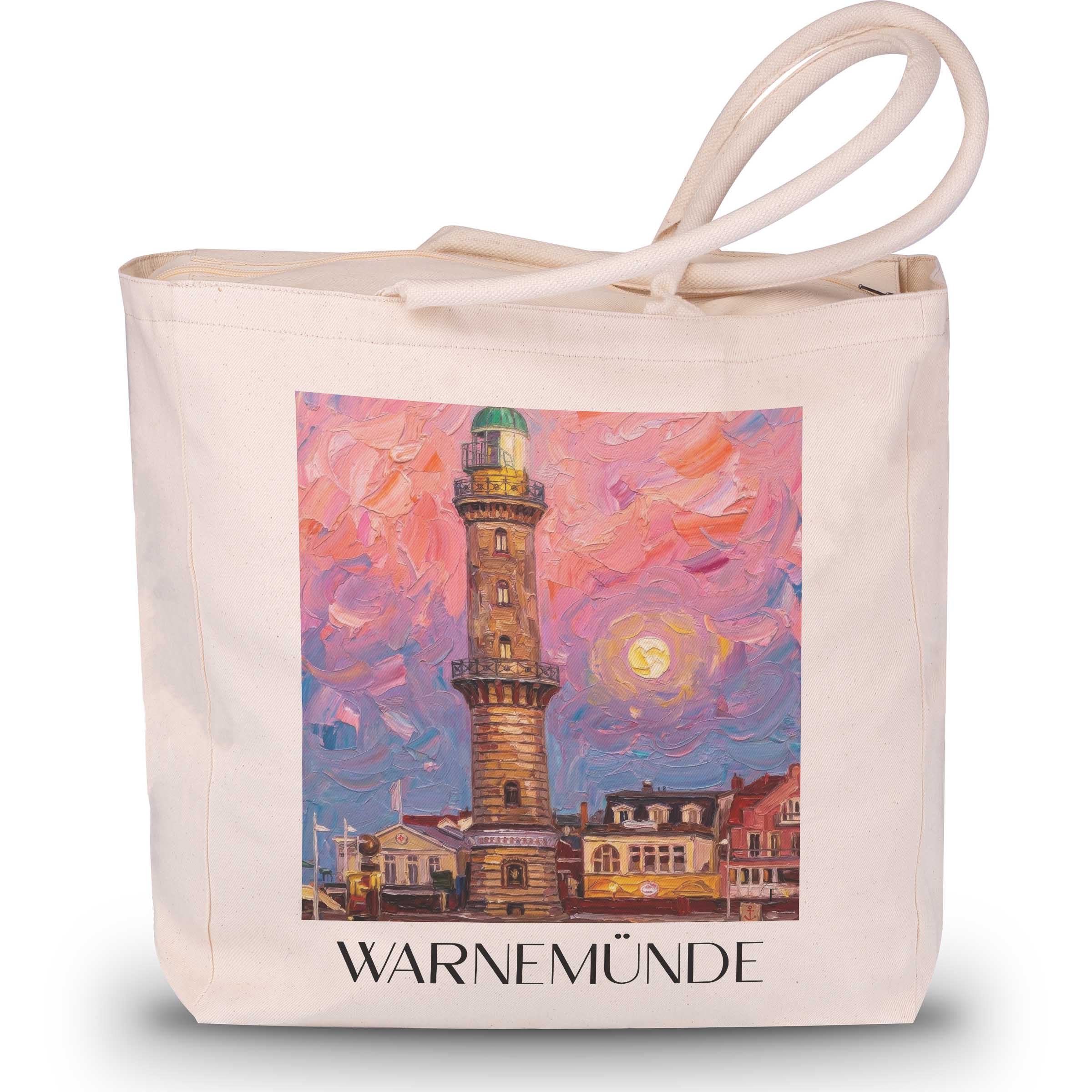 warnemünde-rostock-deutschland-einkaufstasche-oil-painting-oelgemaelde