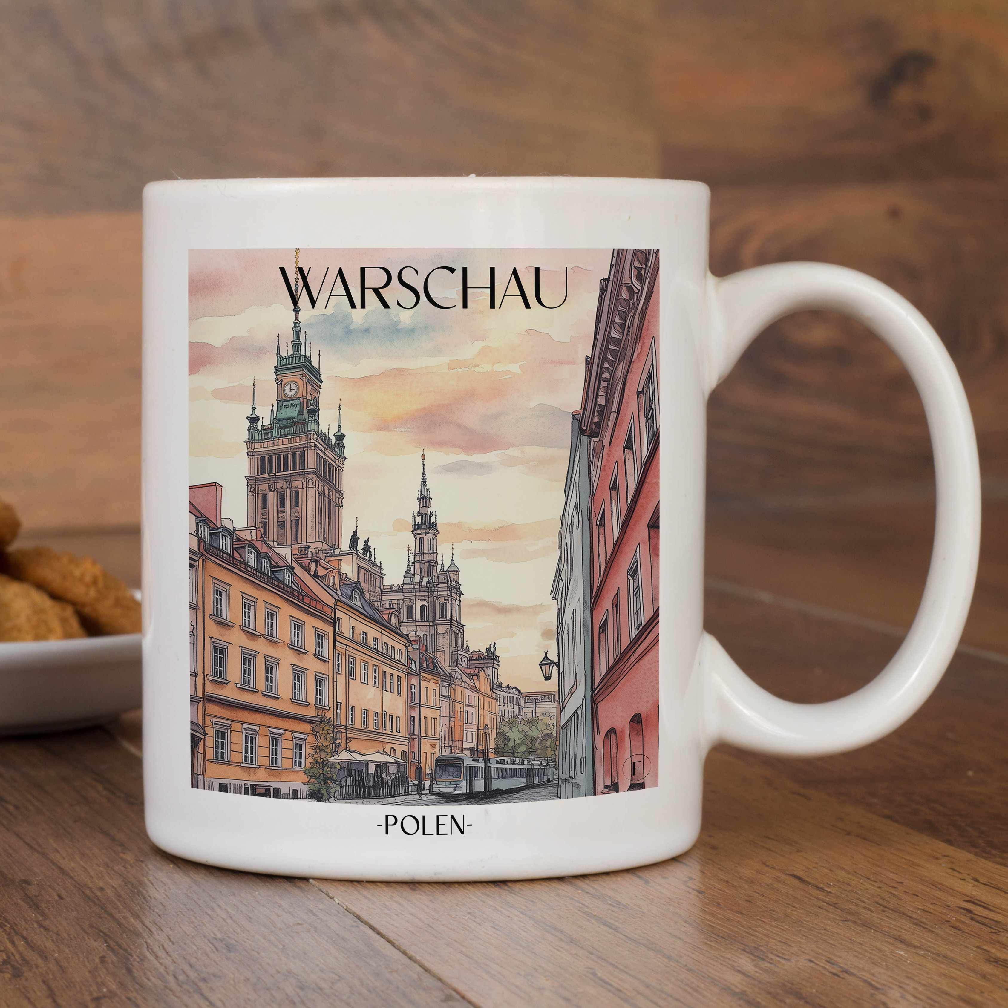 warschau-polen-einkaufstasche-aquarell