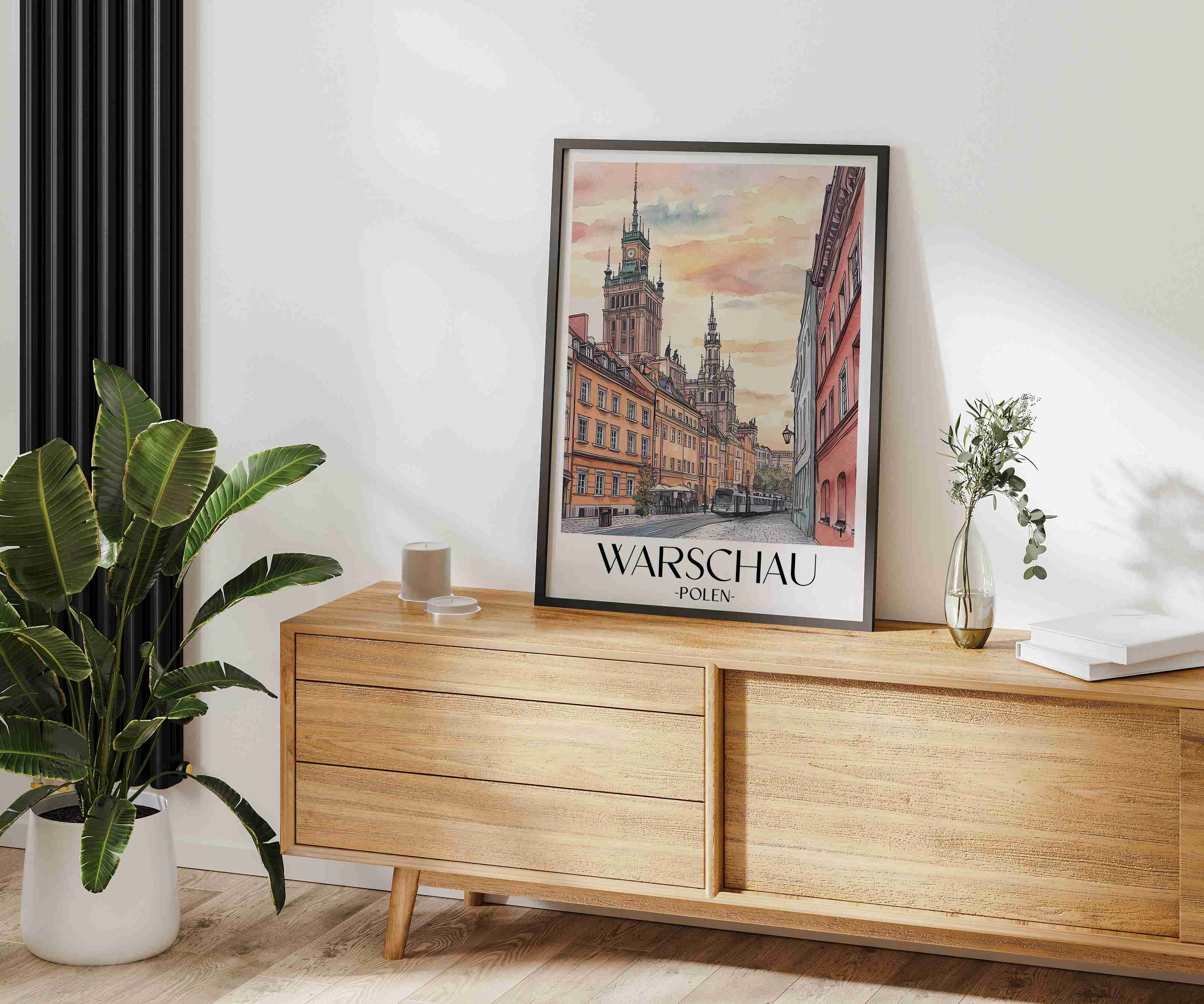 warschau-polen-poster-aquarell