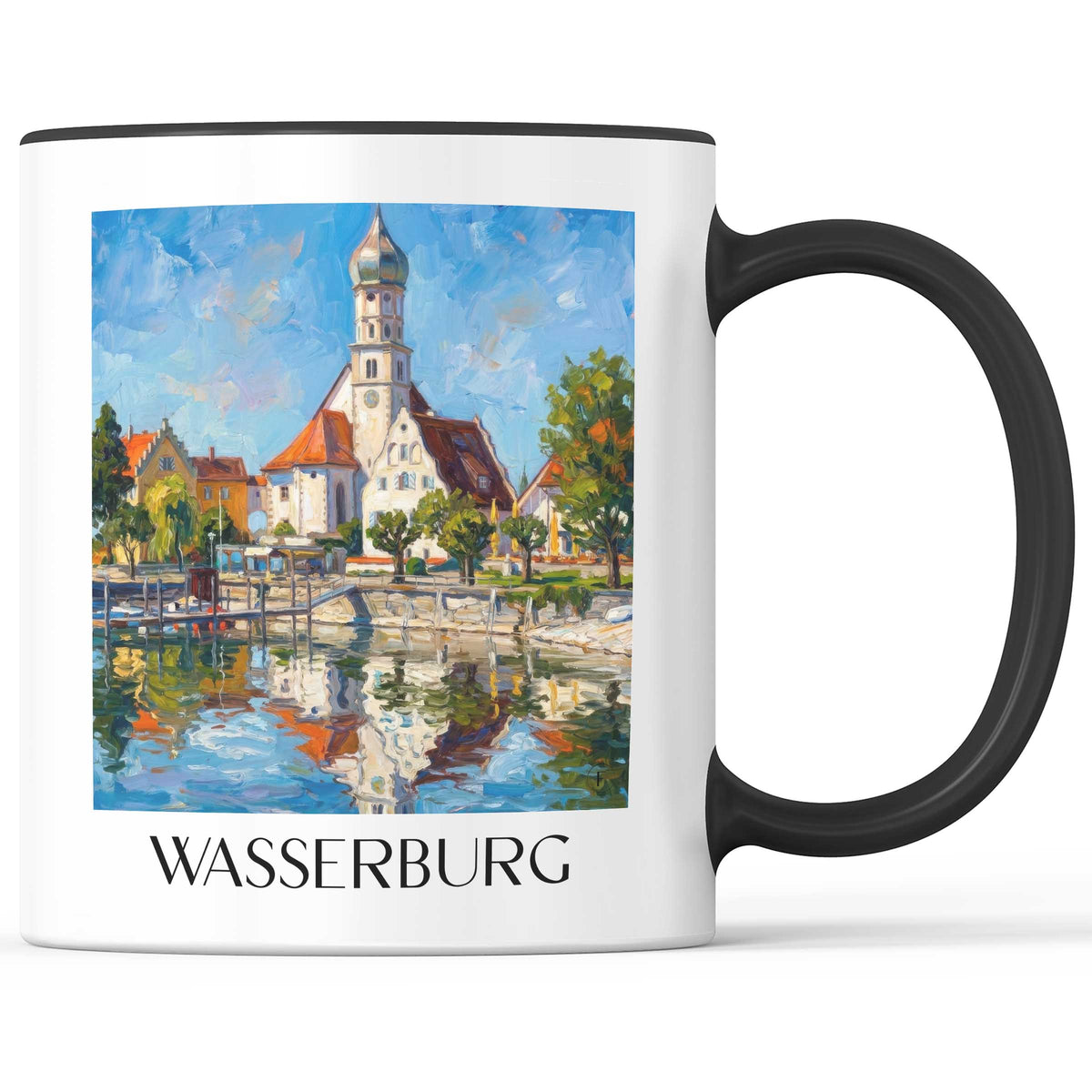 wasserburg-bodensee-deutschland-kaffeebecher-oil-painting-oelgemaelde