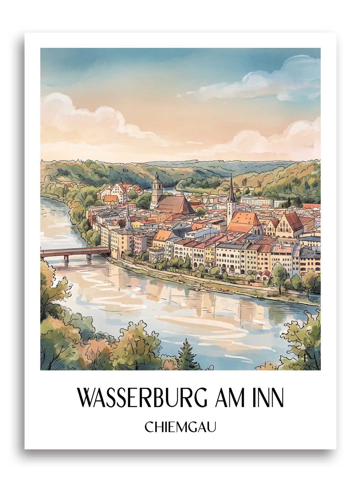wasserburg-am-inn-chiemgau-deutschland-poster-aquarell