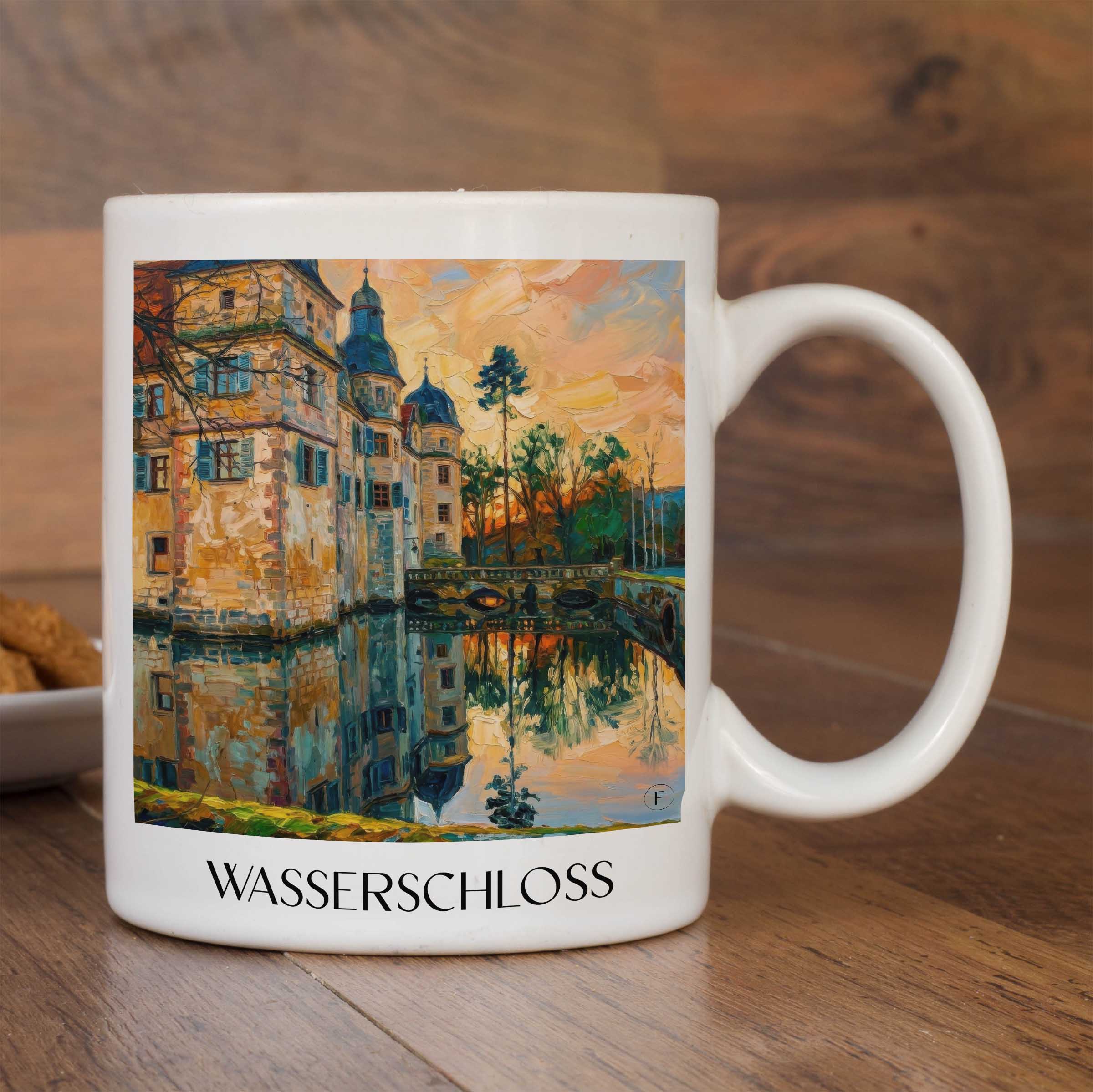 wasserschloss-mitwitz-deutschland-kaffeebecher-oil-painting-oelgemaelde