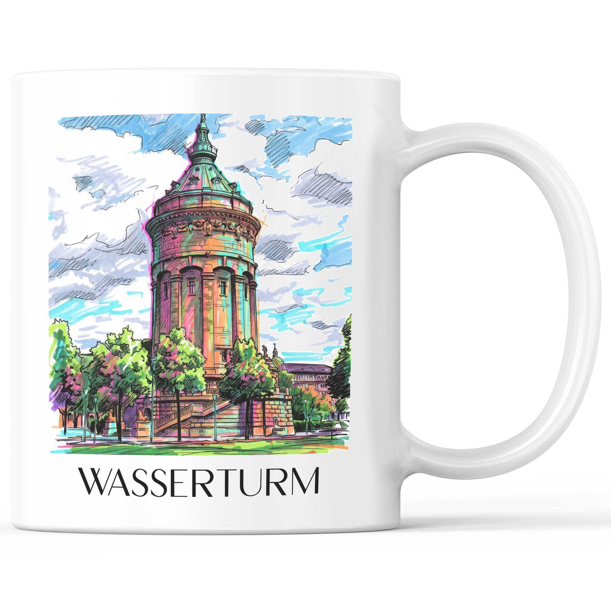wasserturm-mannheim-deutschland-kaffeebecher-graffiti