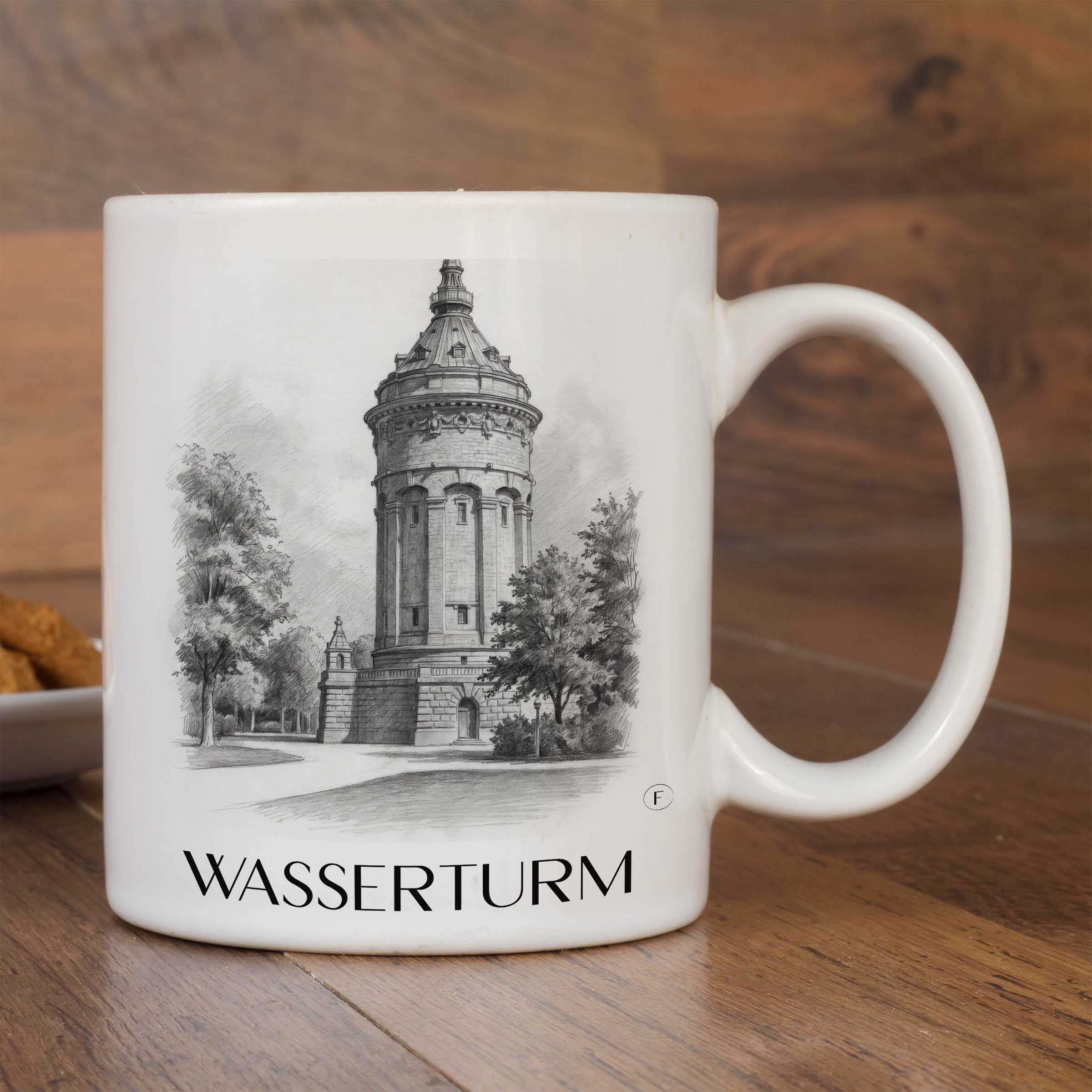 wasserturm-mannheim-deutschland-kaffeebecher-bleistift-zeichnung-drawing