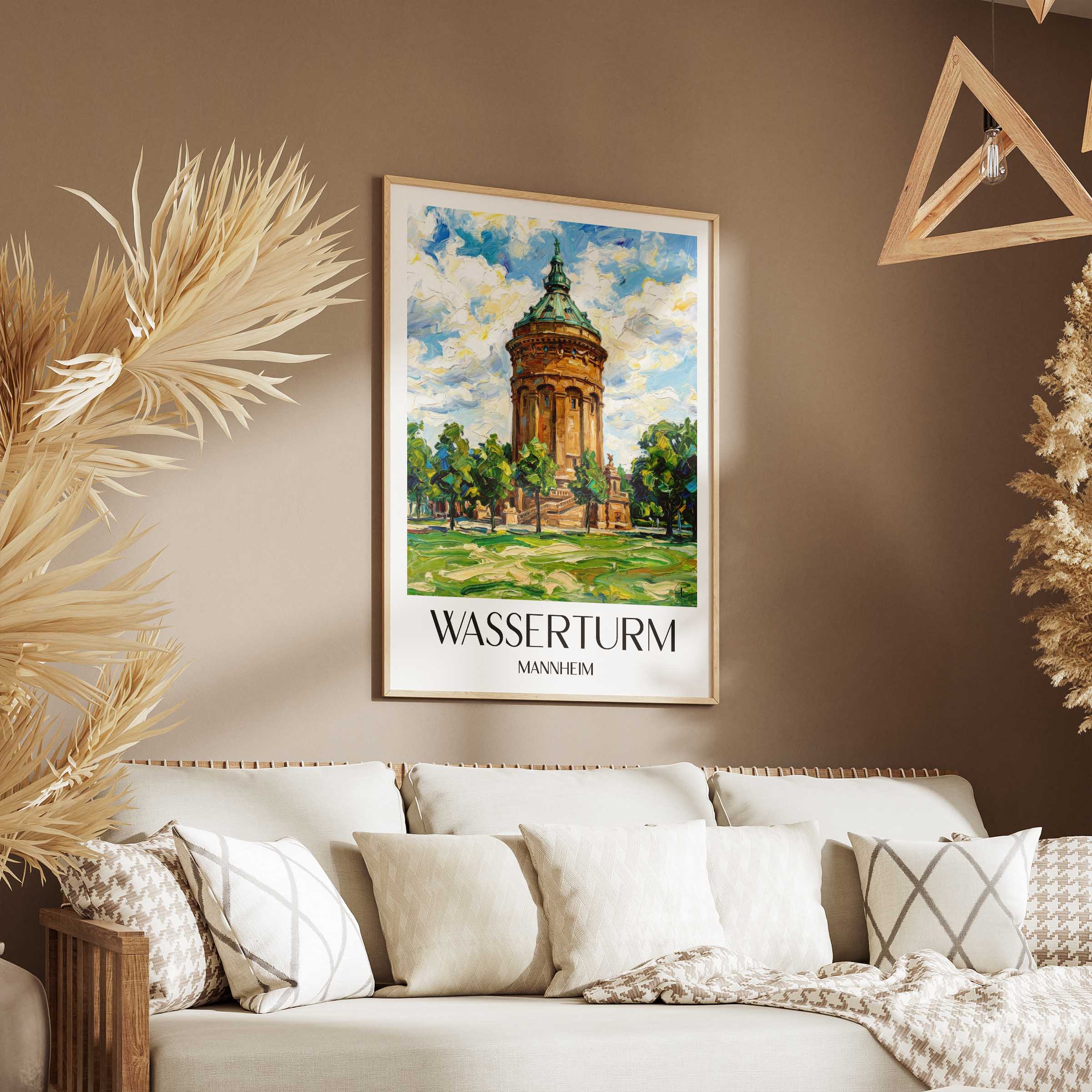 wasserturm-mannheim-deutschland-poster-oil-painting-oelgemaelde