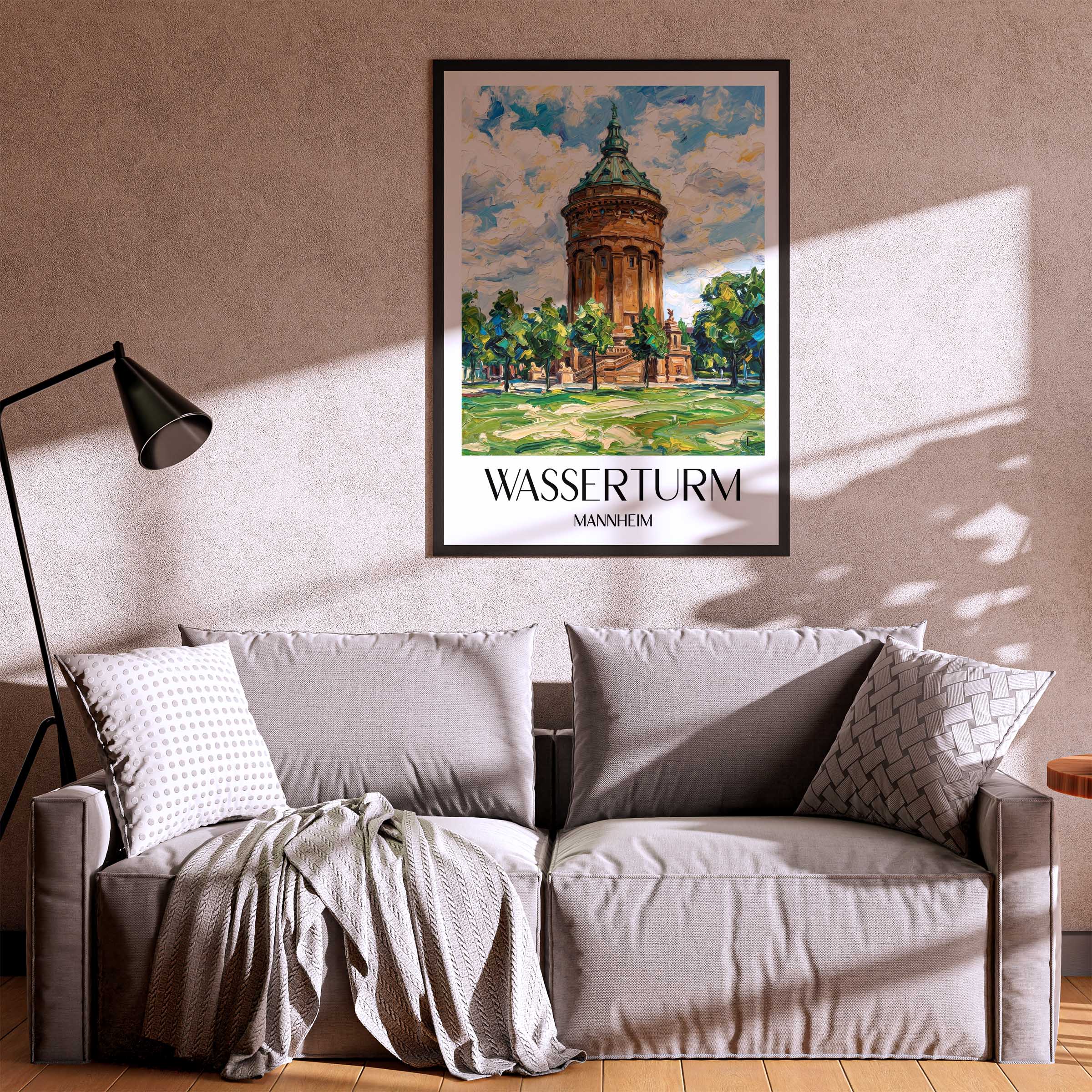 wasserturm-mannheim-deutschland-poster-oil-painting-oelgemaelde