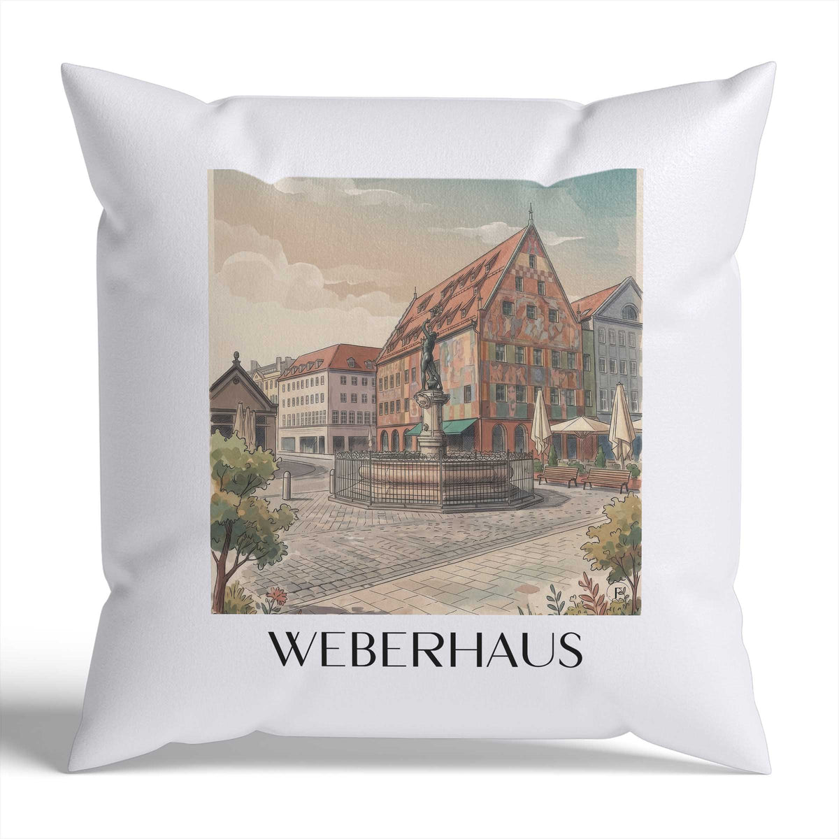 weberhaus-augsburg-deutschland-kissenbezug-aquarell