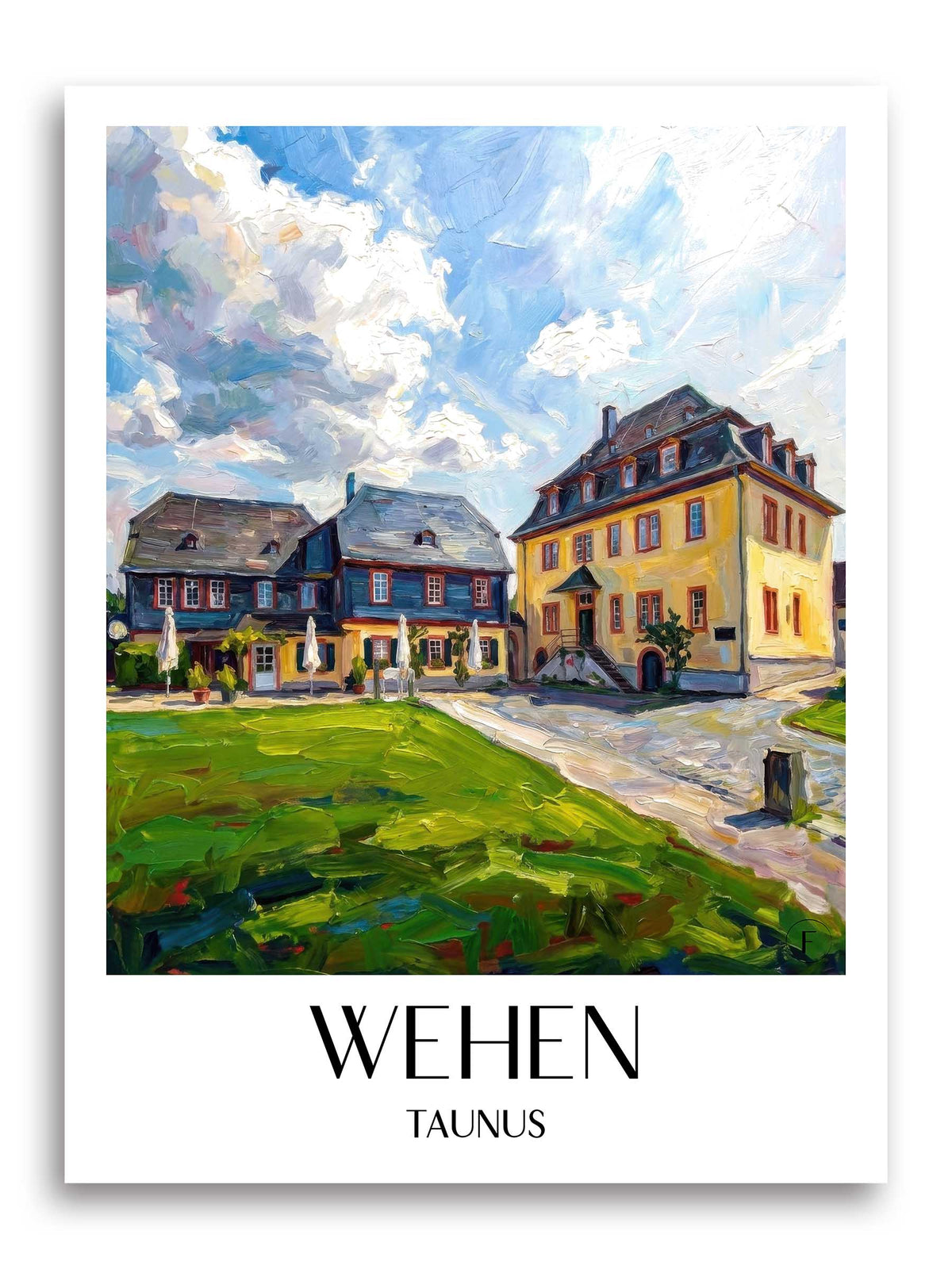 wehen-taunus-deutschland-poster-oil-painting-oelgemaelde