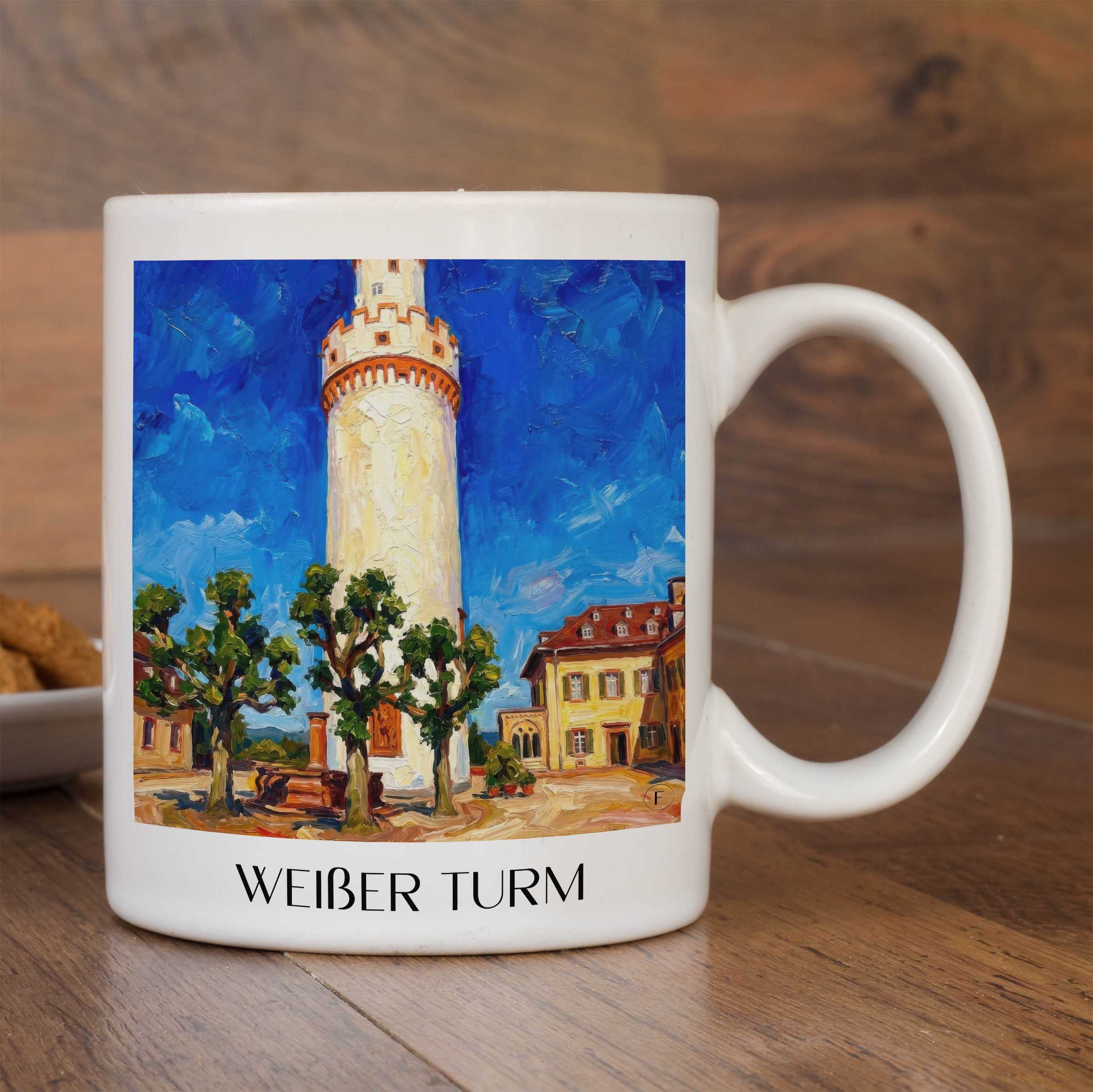weißer-turm-bad-homburg-deutschland-kaffeebecher-oil-painting-oelgemaelde