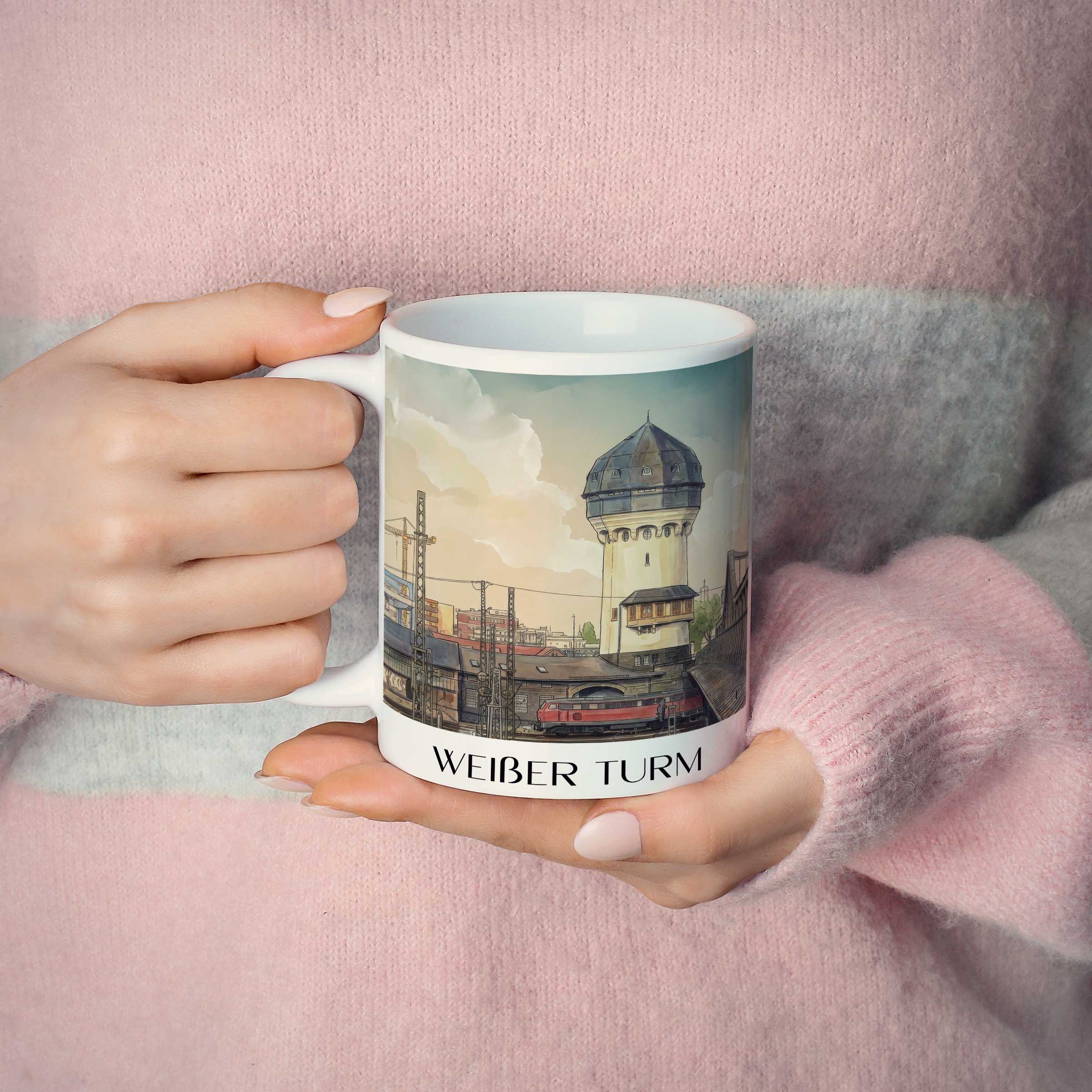 weißer-turm-darmstadt-deutschland-kaffeebecher-aquarell