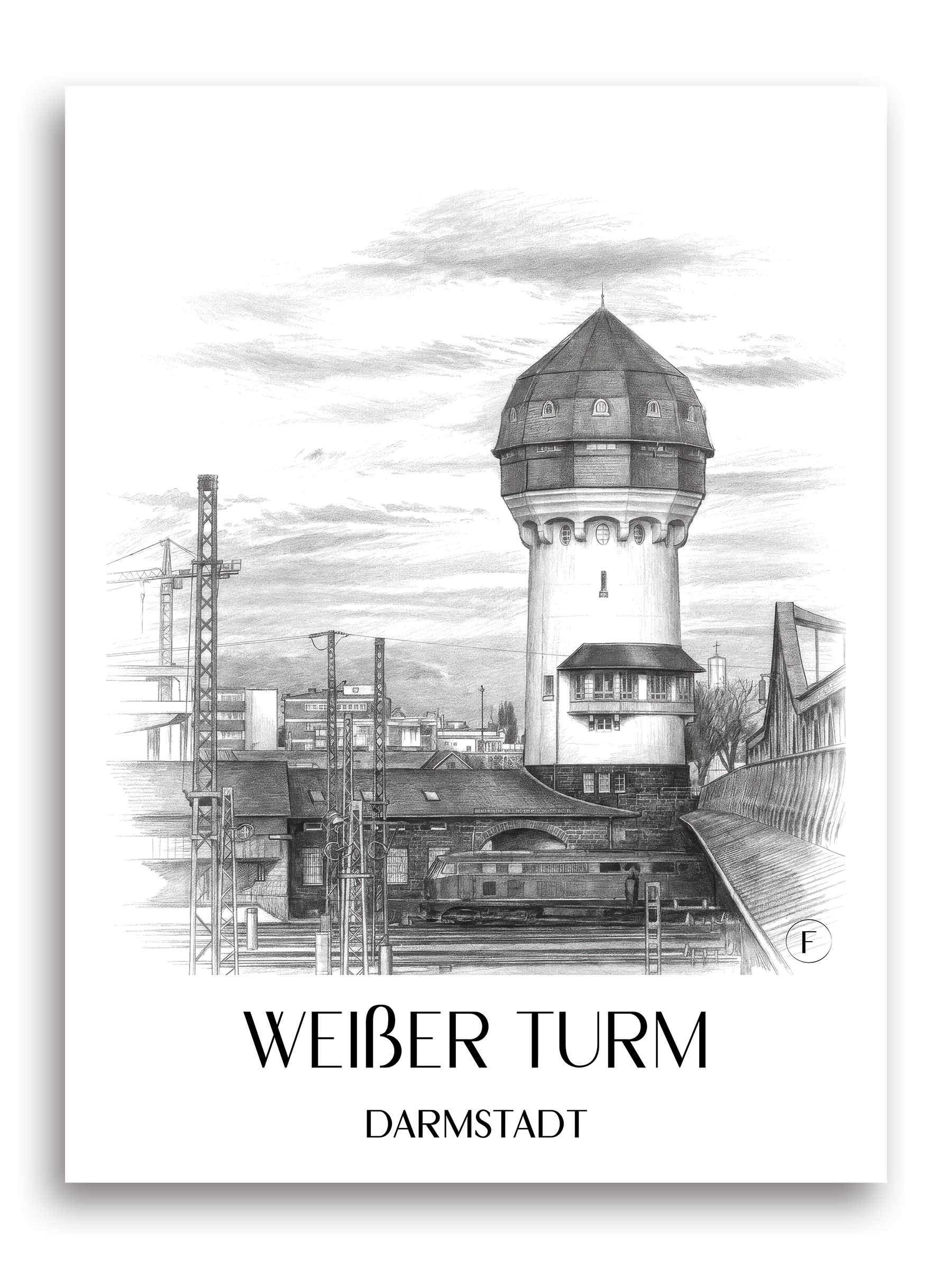 weißer-turm-darmstadt-deutschland-poster-bleistift-zeichnung-drawing