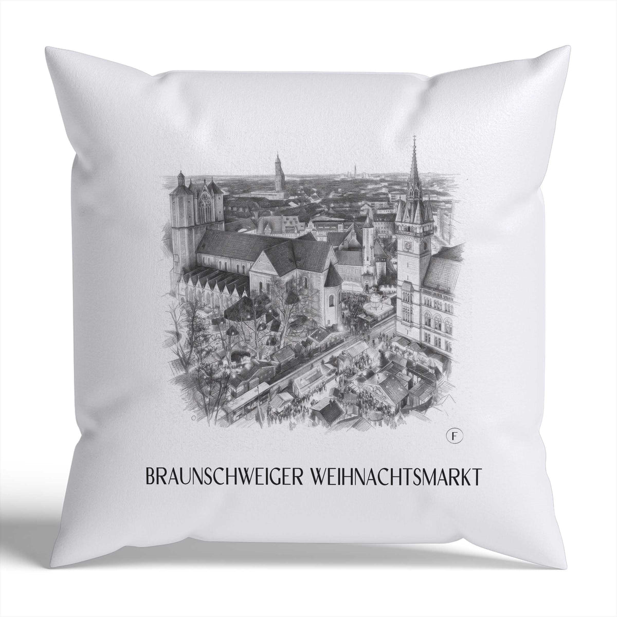 weihnachtsmarkt-braunschweig-deutschland-kissenbezug-bleistift-zeichnung-drawing
