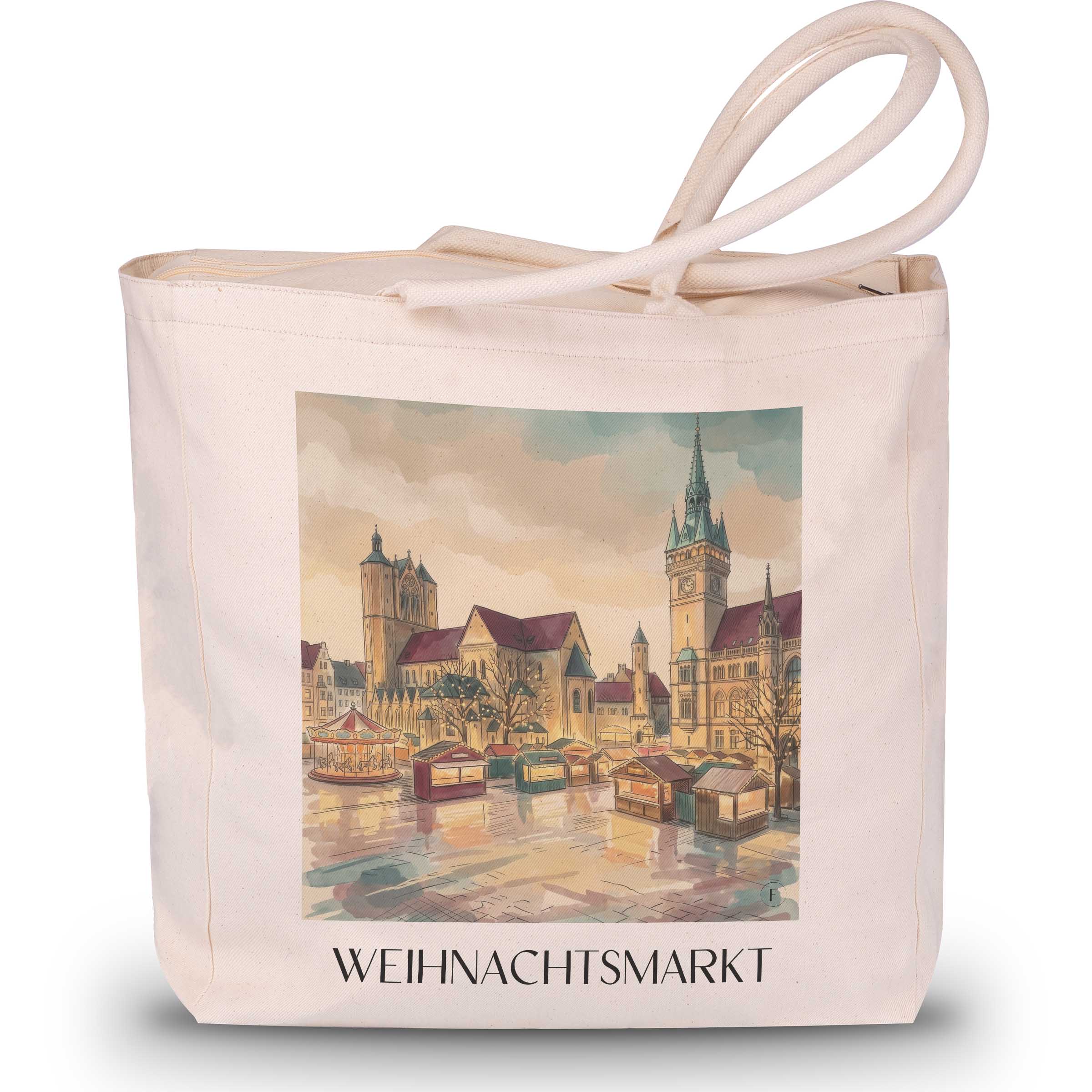 weihnachtsmarkt-braunschweig-deutschland-einkaufstasche-aquarell