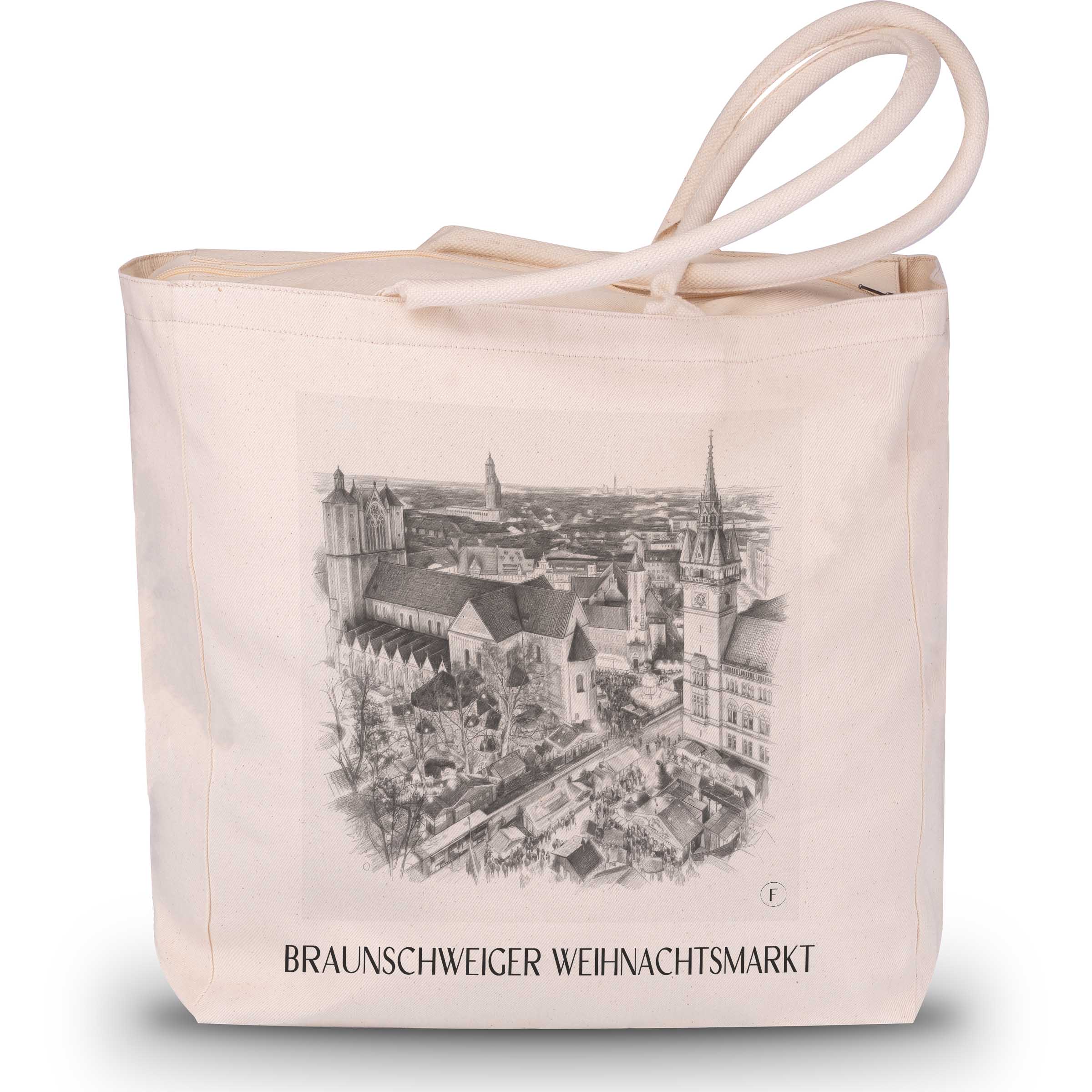 weihnachtsmarkt-braunschweig-deutschland-einkaufstasche-bleistift-zeichnung-drawing