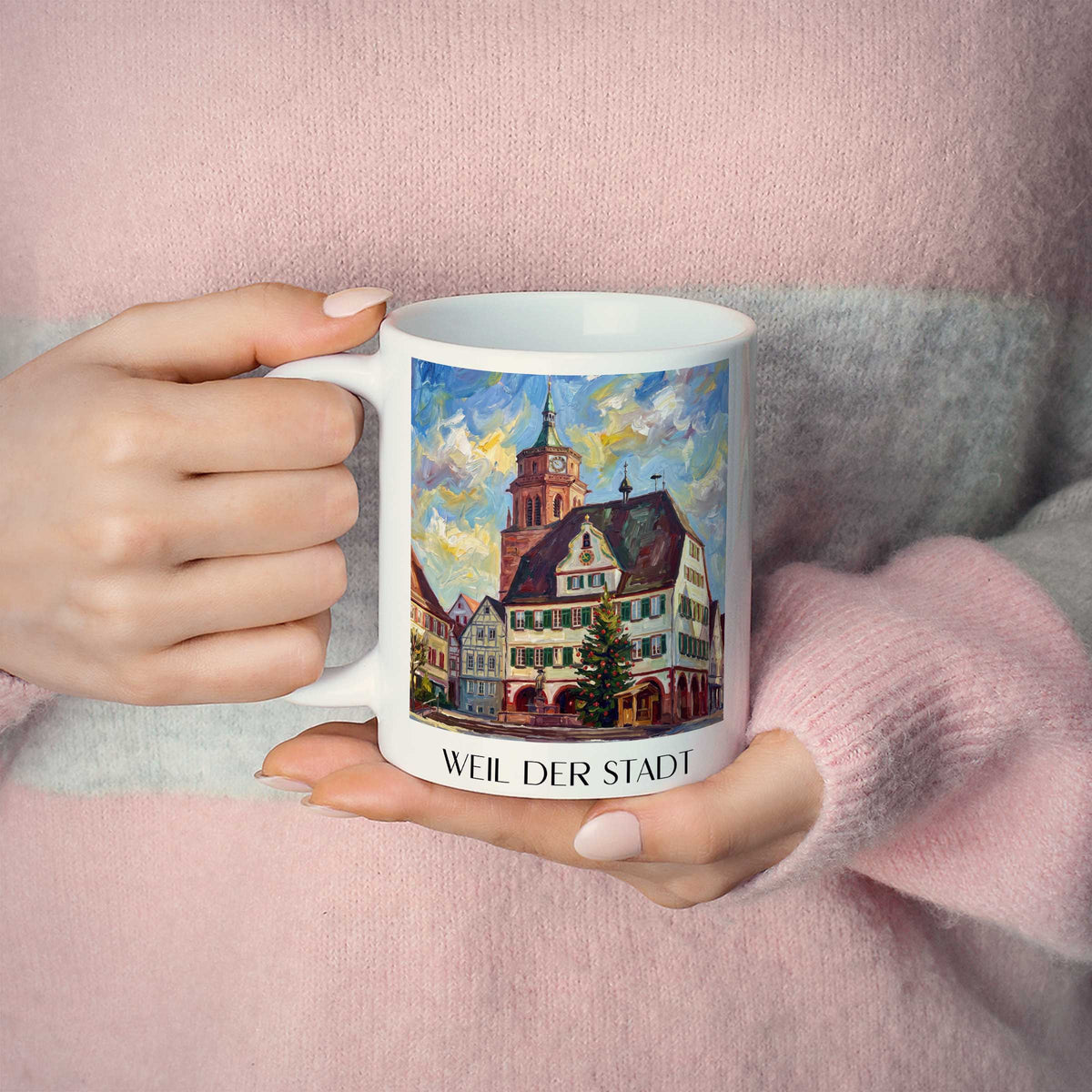 weil-der-stadt-heckengäu-deutschland-kaffeebecher-oil-painting-oelgemaelde