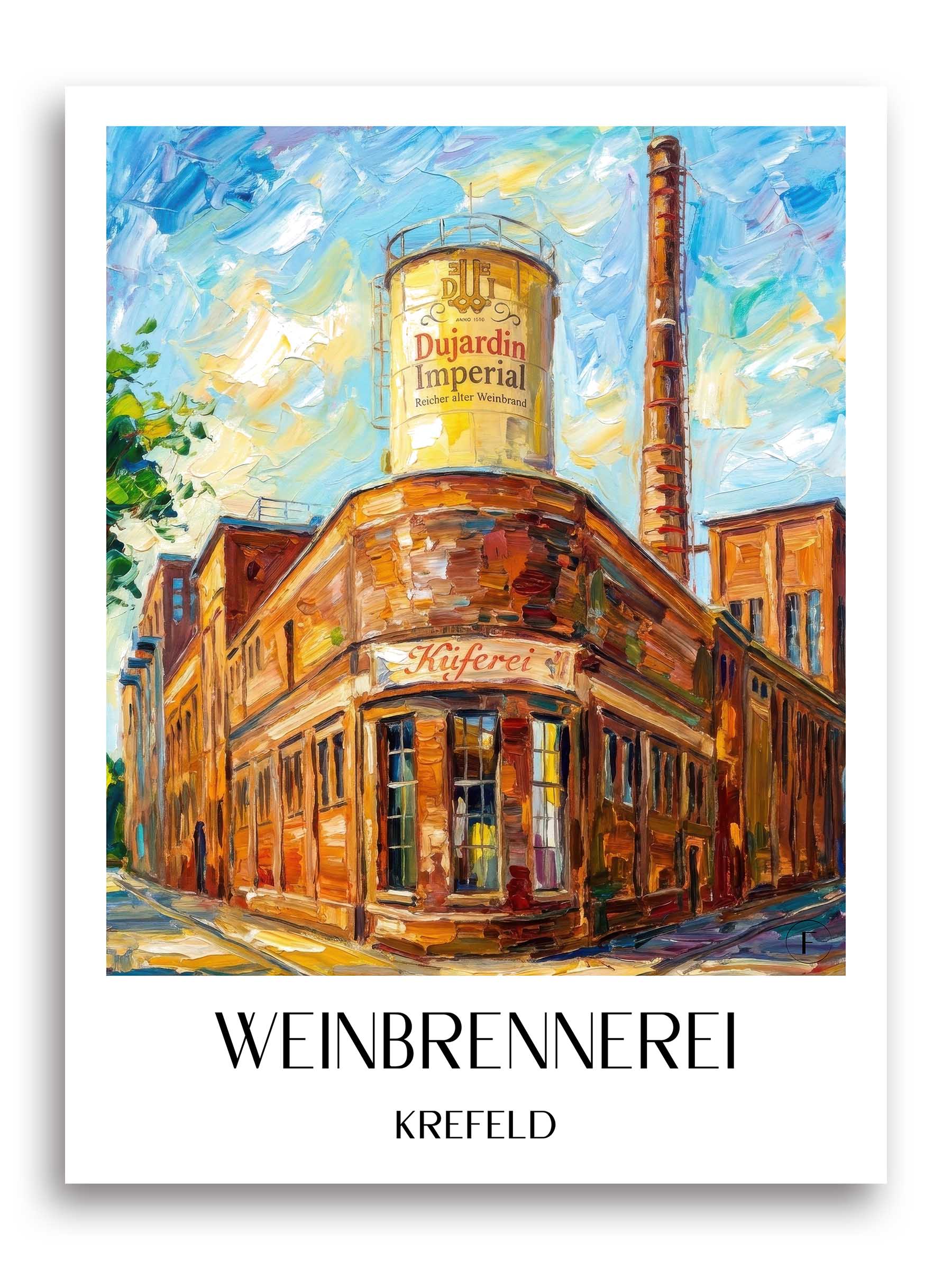 weinbrennerei--krefeld-deutschland-poster-oil-painting-oelgemaelde