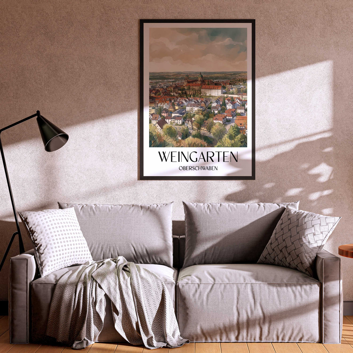 weingarten-oberschwaben-deutschland-poster-aquarell