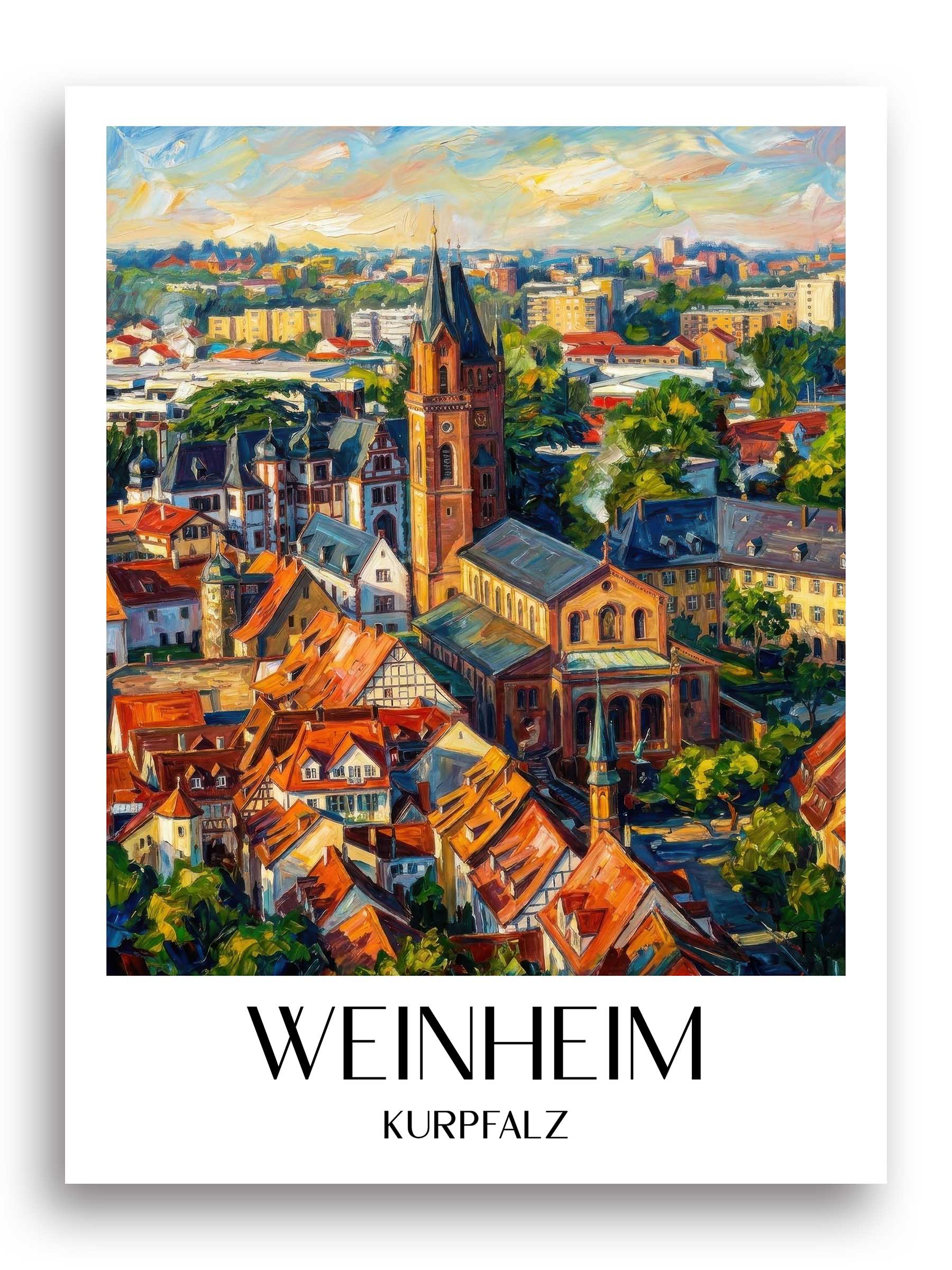 weinheim-kurpfalz-deutschland-poster-oil-painting-oelgemaelde