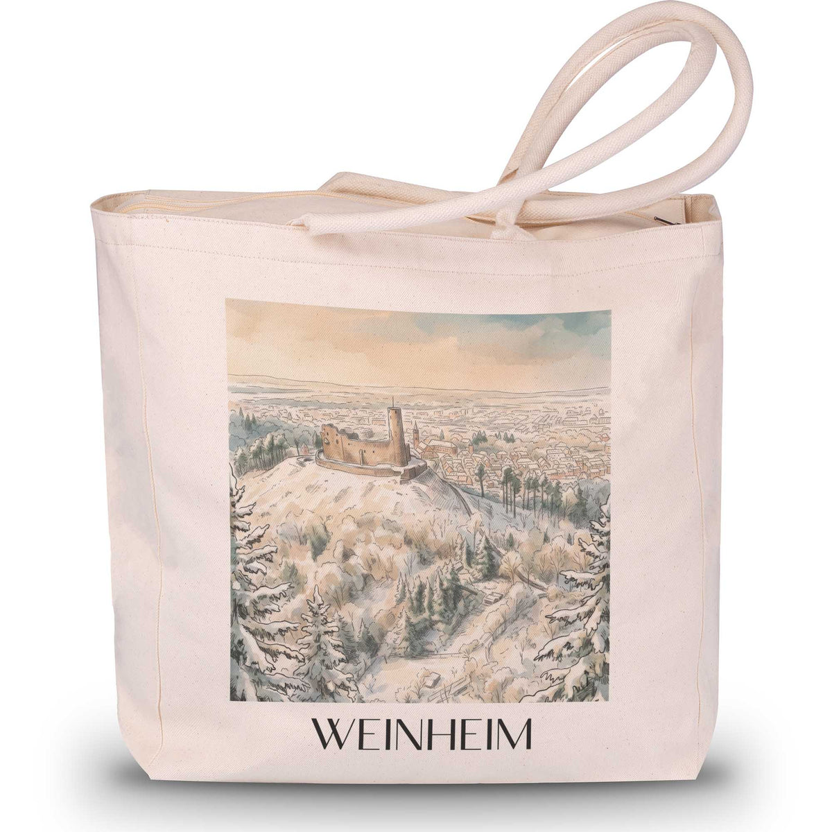 weinheim-(im-winter)-kurpfalz-deutschland-einkaufstasche-aquarell
