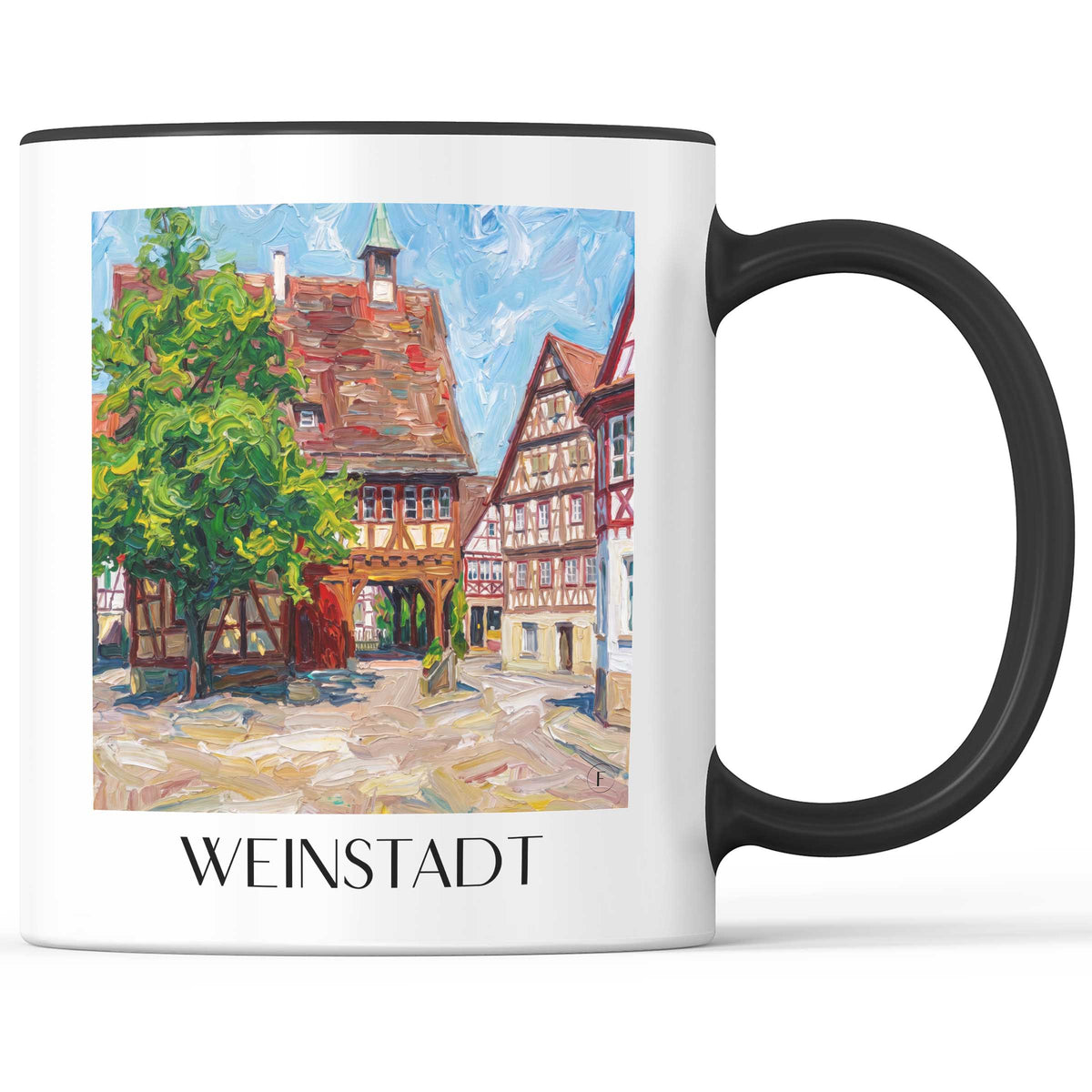 weinstadt-remstal-deutschland-kaffeebecher-oil-painting-oelgemaelde