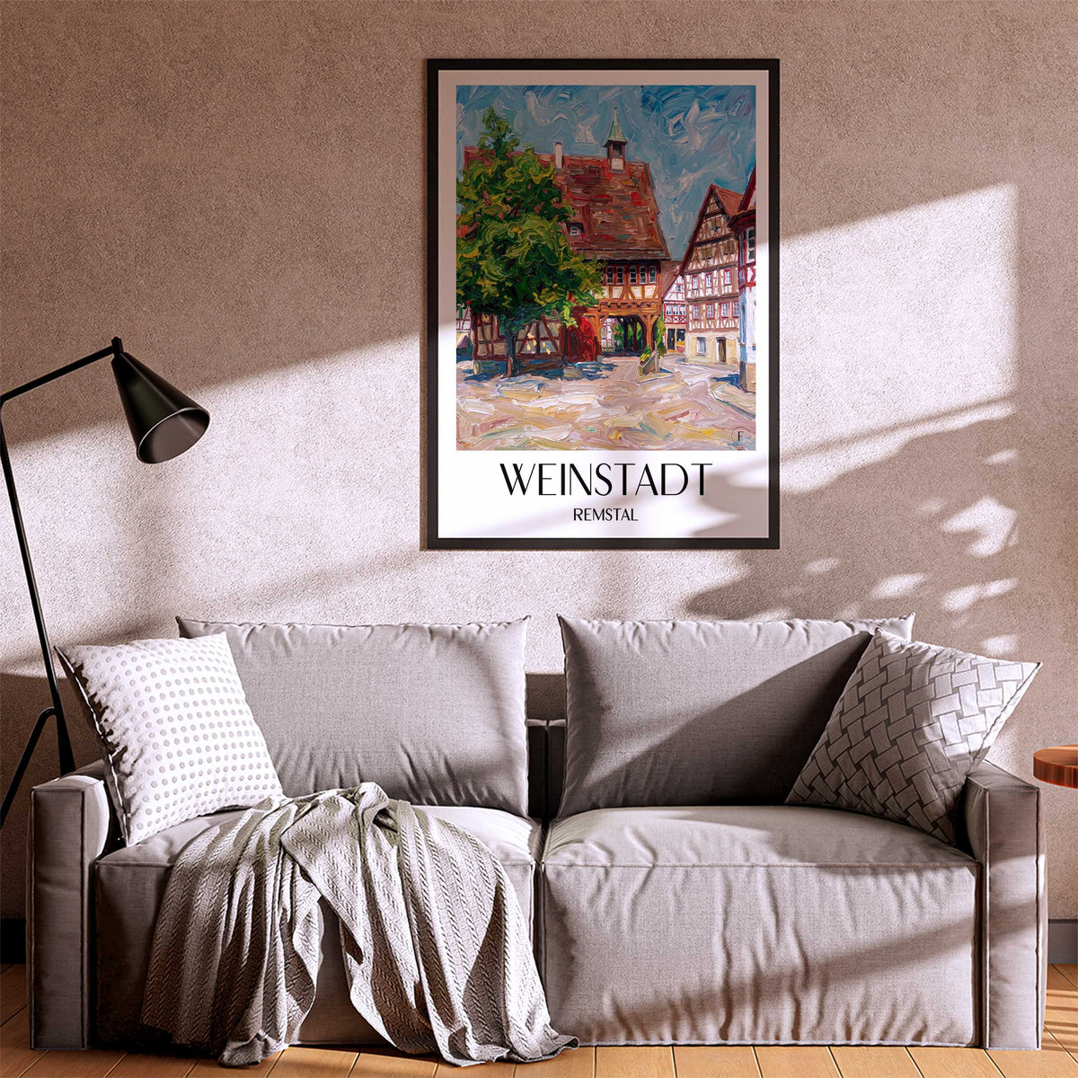 weinstadt-remstal-deutschland-poster-oil-painting-oelgemaelde