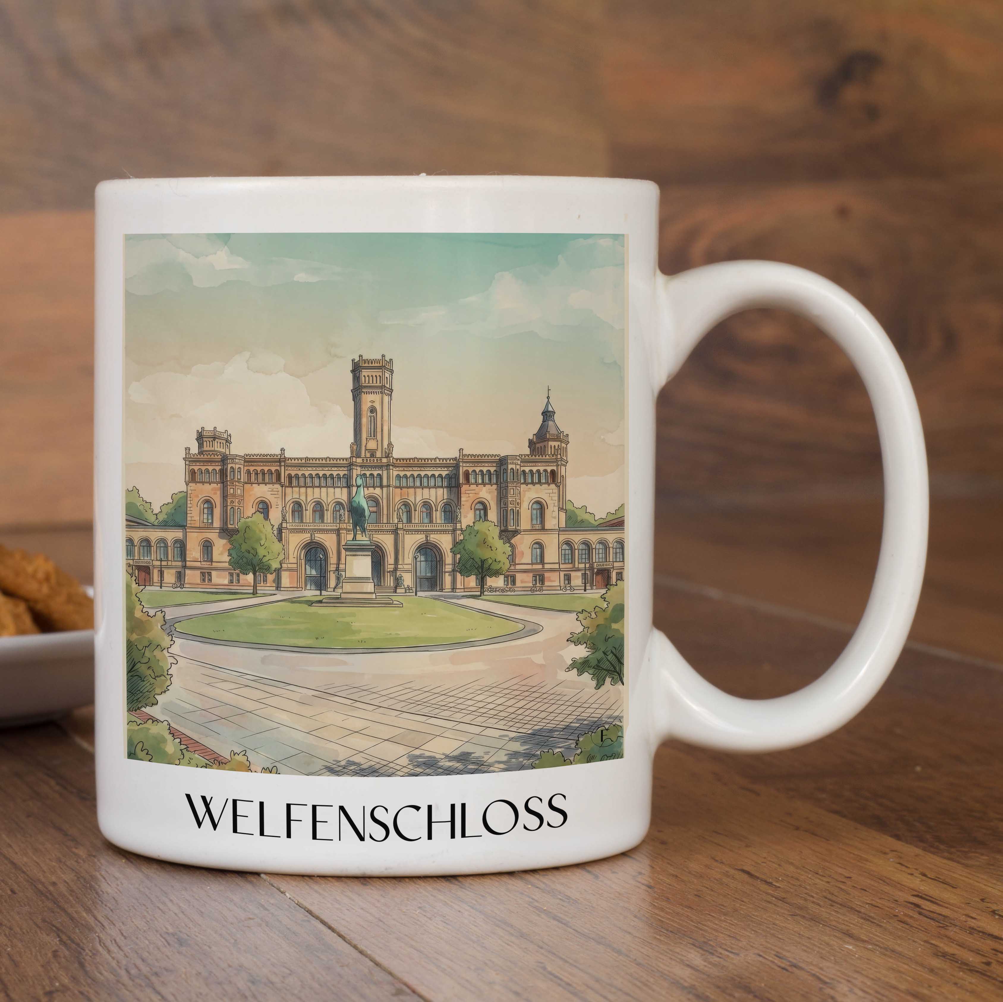 welfenschloss-hannover-deutschland-kaffeebecher-aquarell