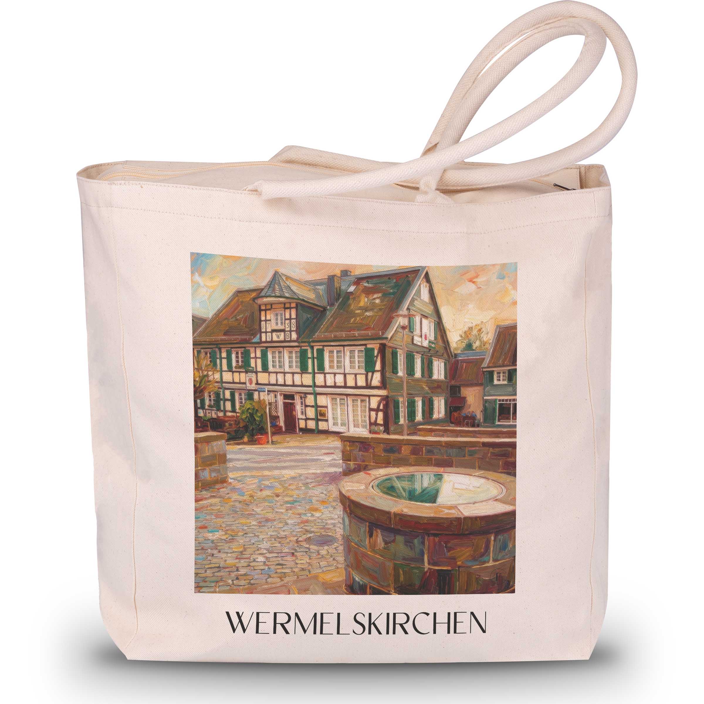 wermelskirchen-rheinland-deutschland-einkaufstasche-oil-painting-oelgemaelde