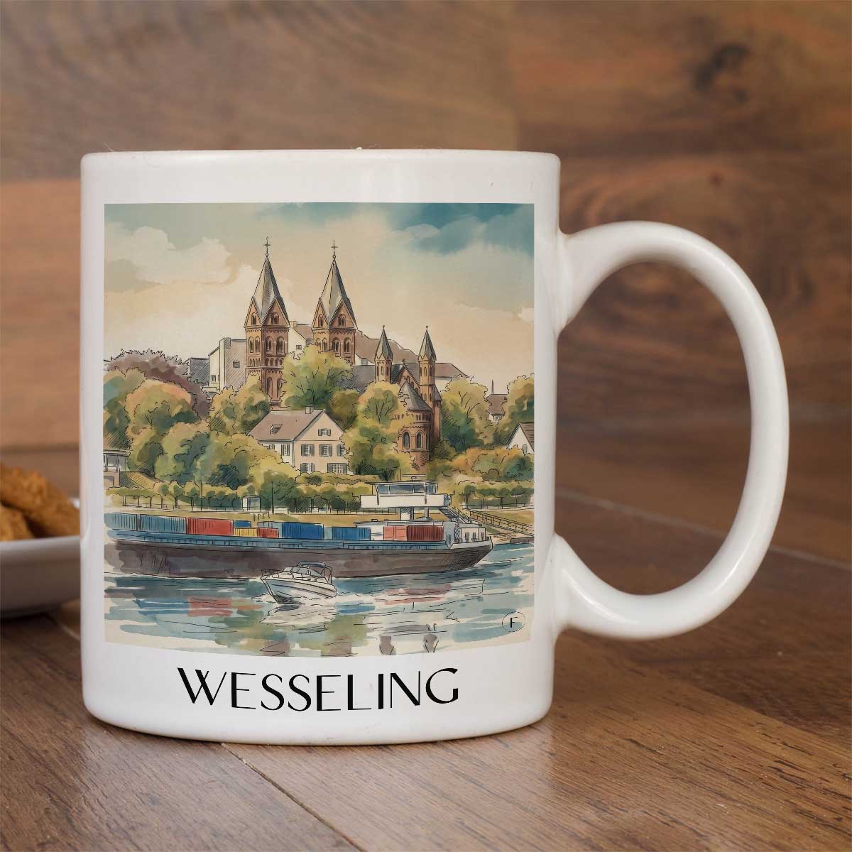 wesseling-rheinland-deutschland-kaffeebecher-aquarell