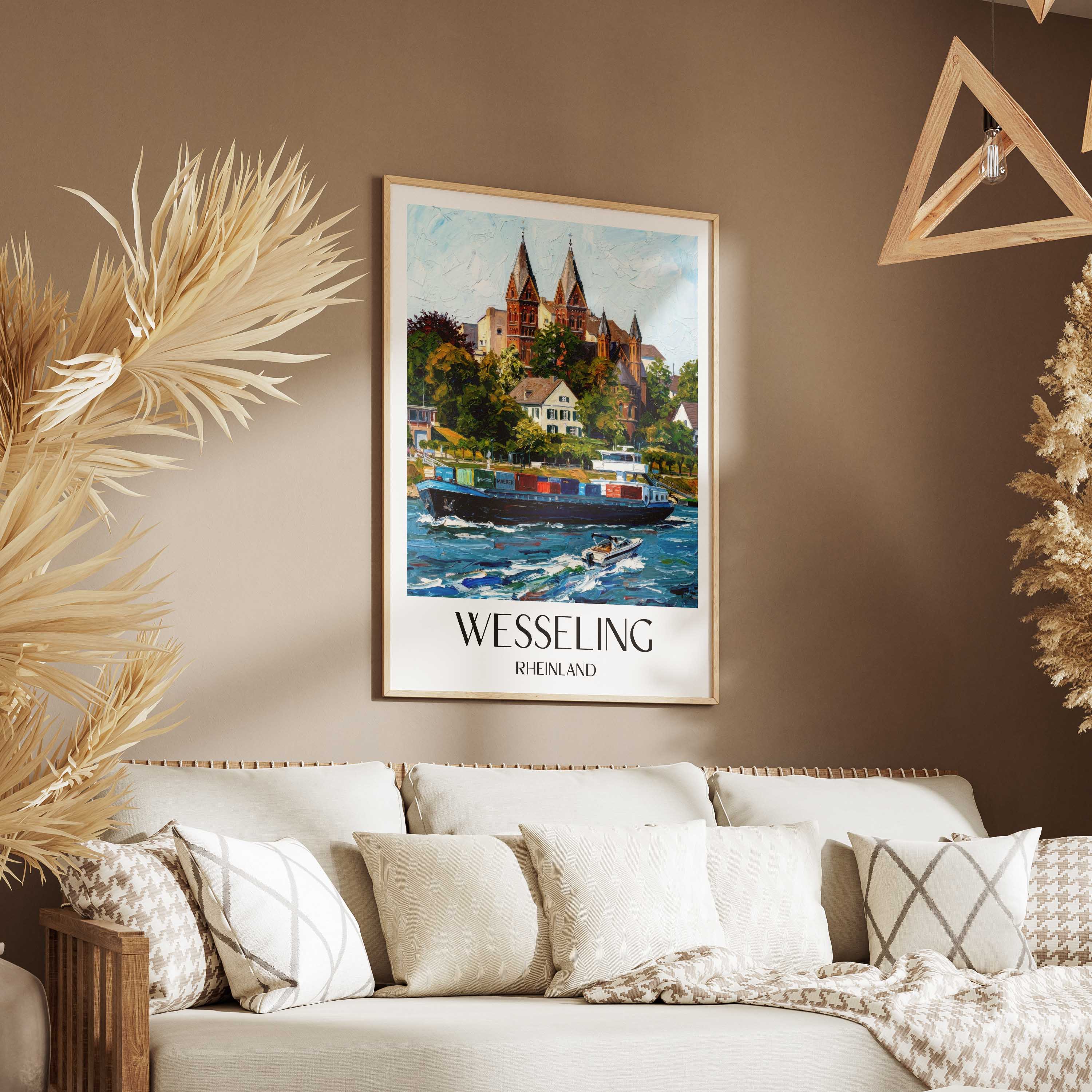 wesseling-rheinland-deutschland-poster-oil-painting-oelgemaelde