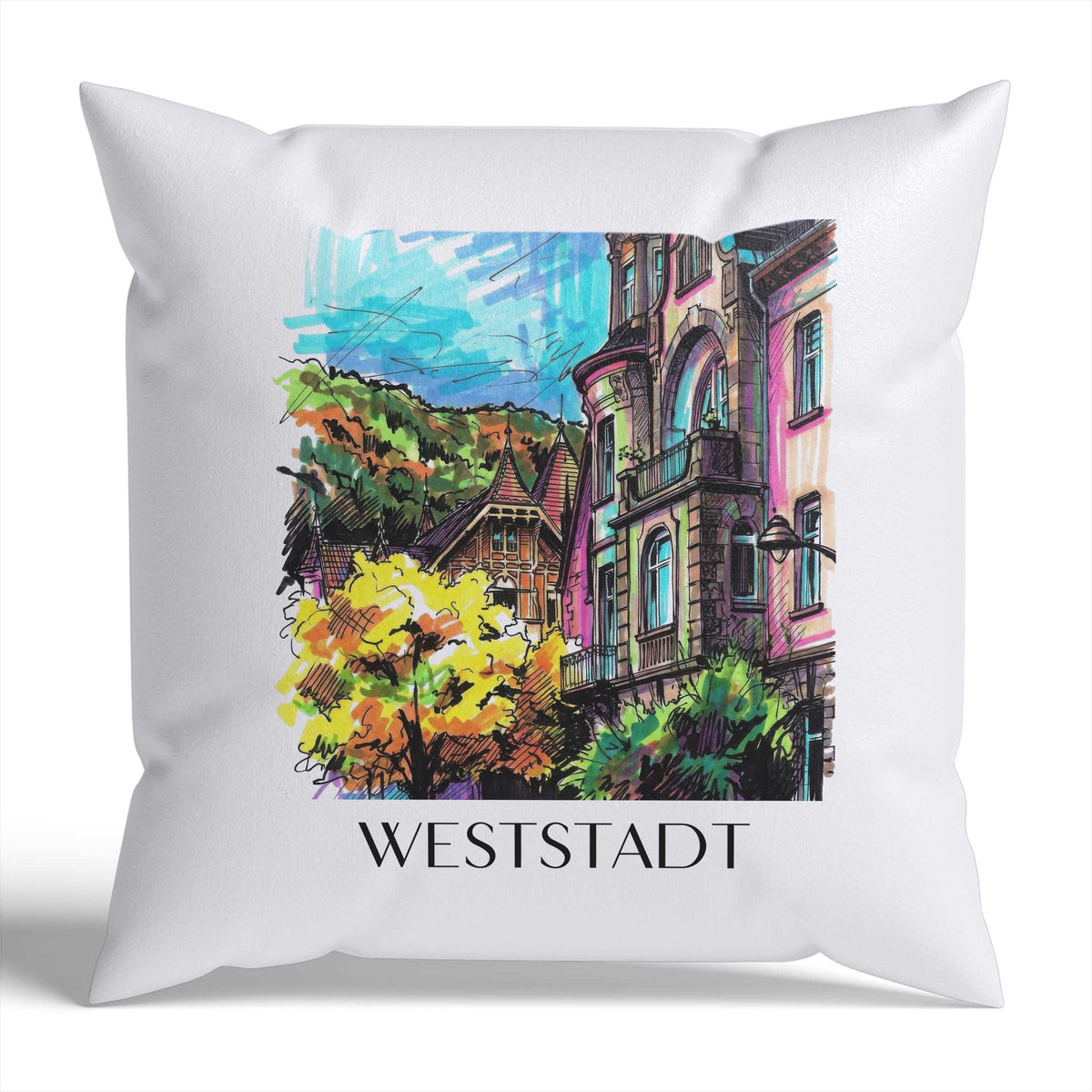 weststadt-heidelberg-deutschland-kissenbezug-graffiti