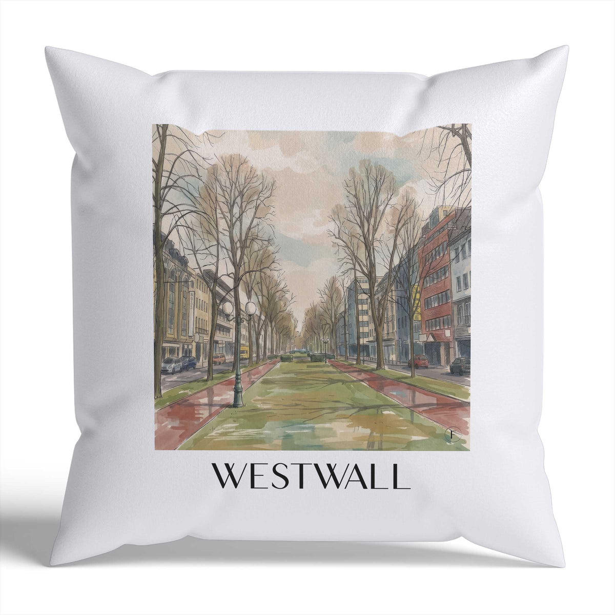 westwall-krefeld-deutschland-kissenbezug-aquarell