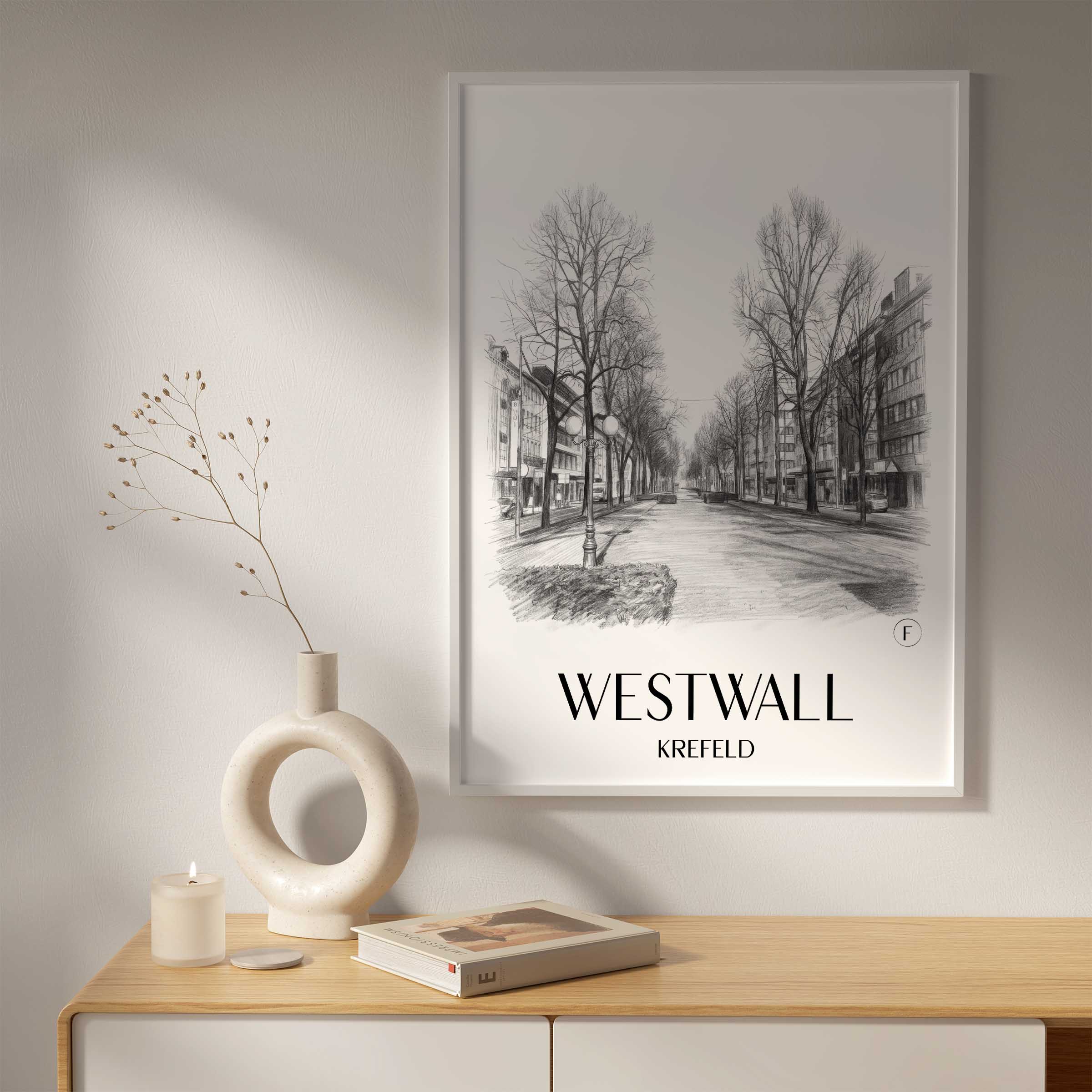 westwall-krefeld-deutschland-poster-bleistift-zeichnung-drawing