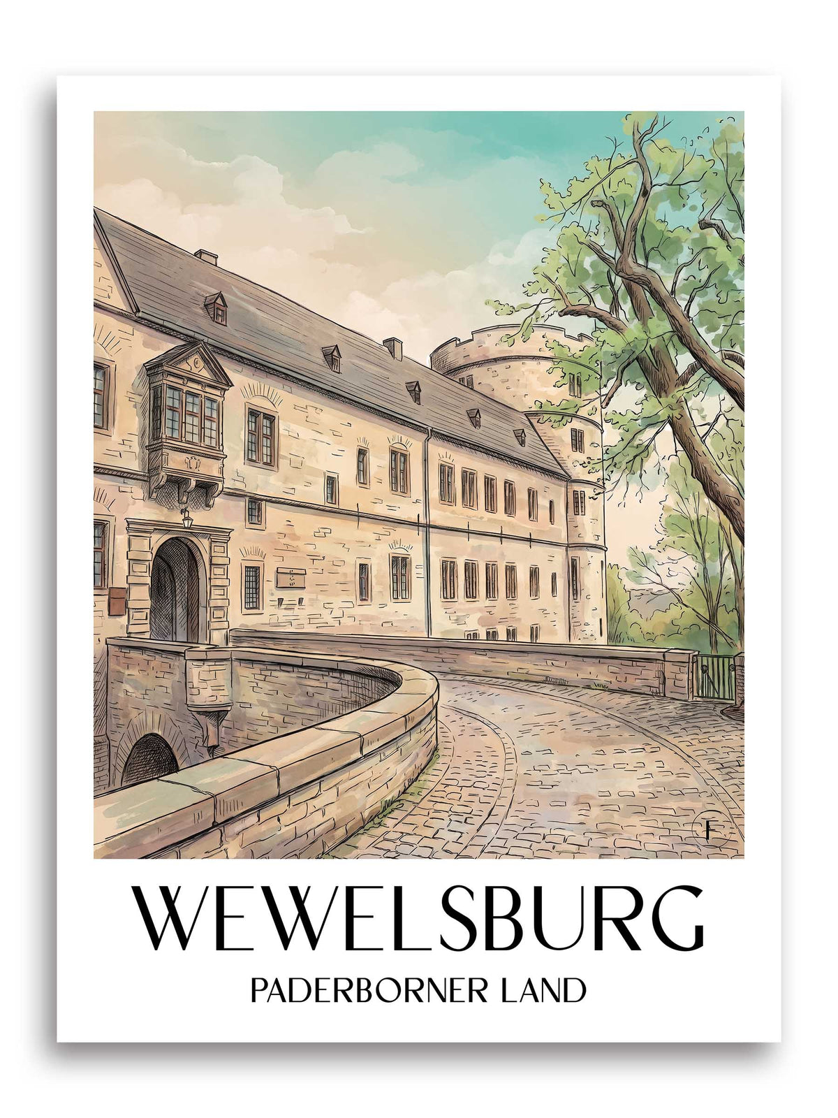 wewelsburg-paderborner-land-deutschland-poster-aquarell