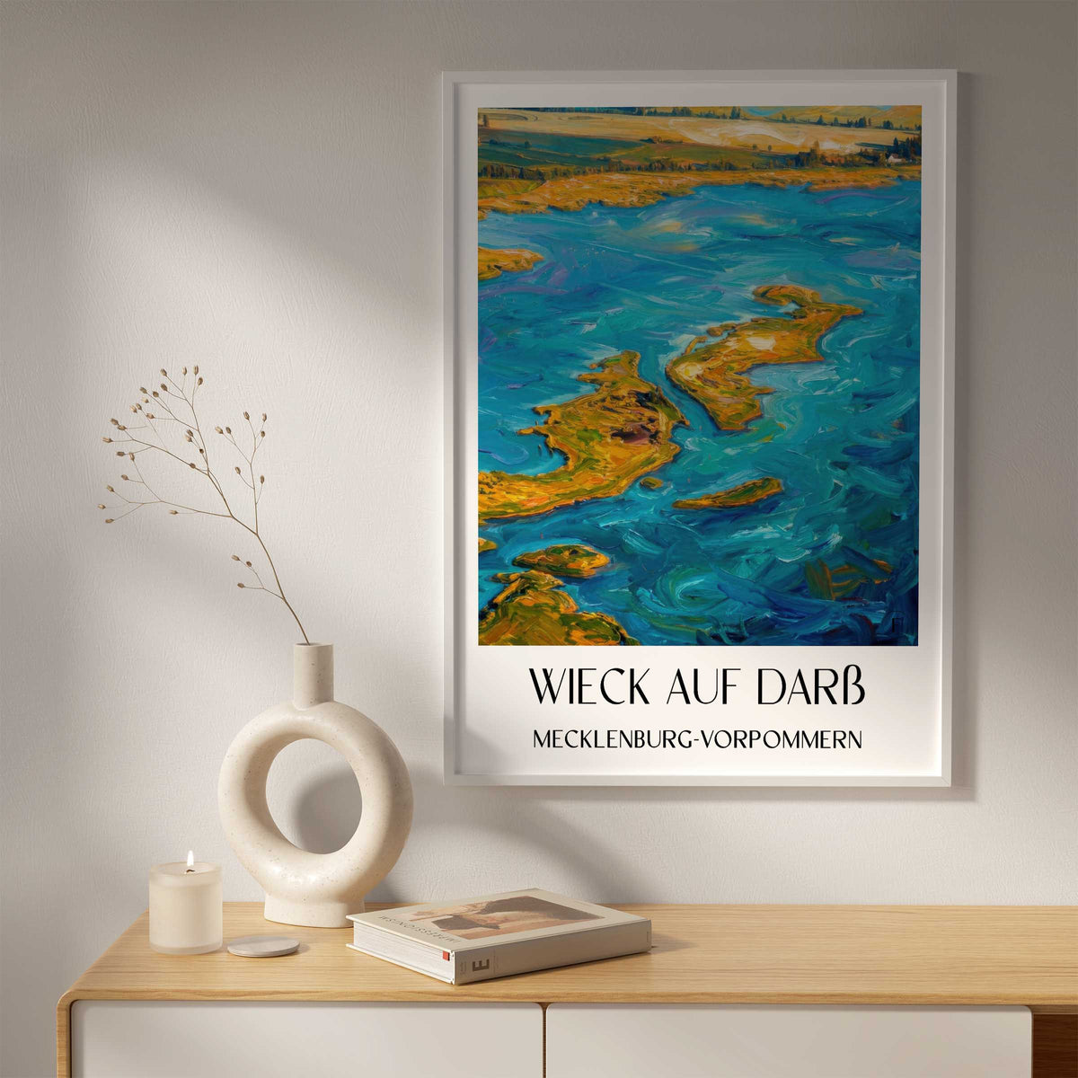 wieck-auf-darß-mecklenburg-vorpommern-deutschland-poster-oil-painting-oelgemaelde