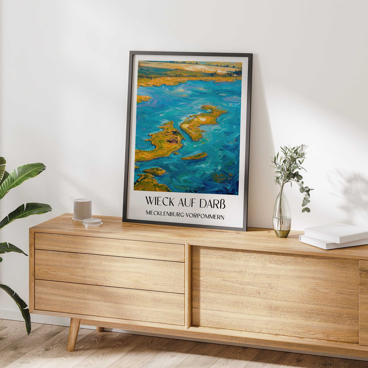 wieck-auf-darß-mecklenburg-vorpommern-deutschland-poster-oil-painting-oelgemaelde