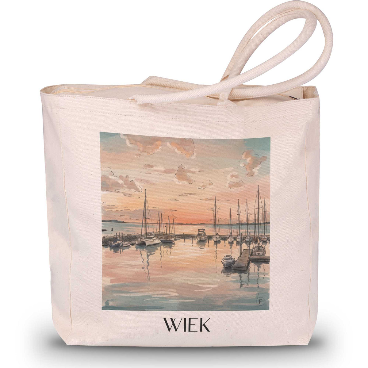 wiek-rügen-deutschland-einkaufstasche-aquarell