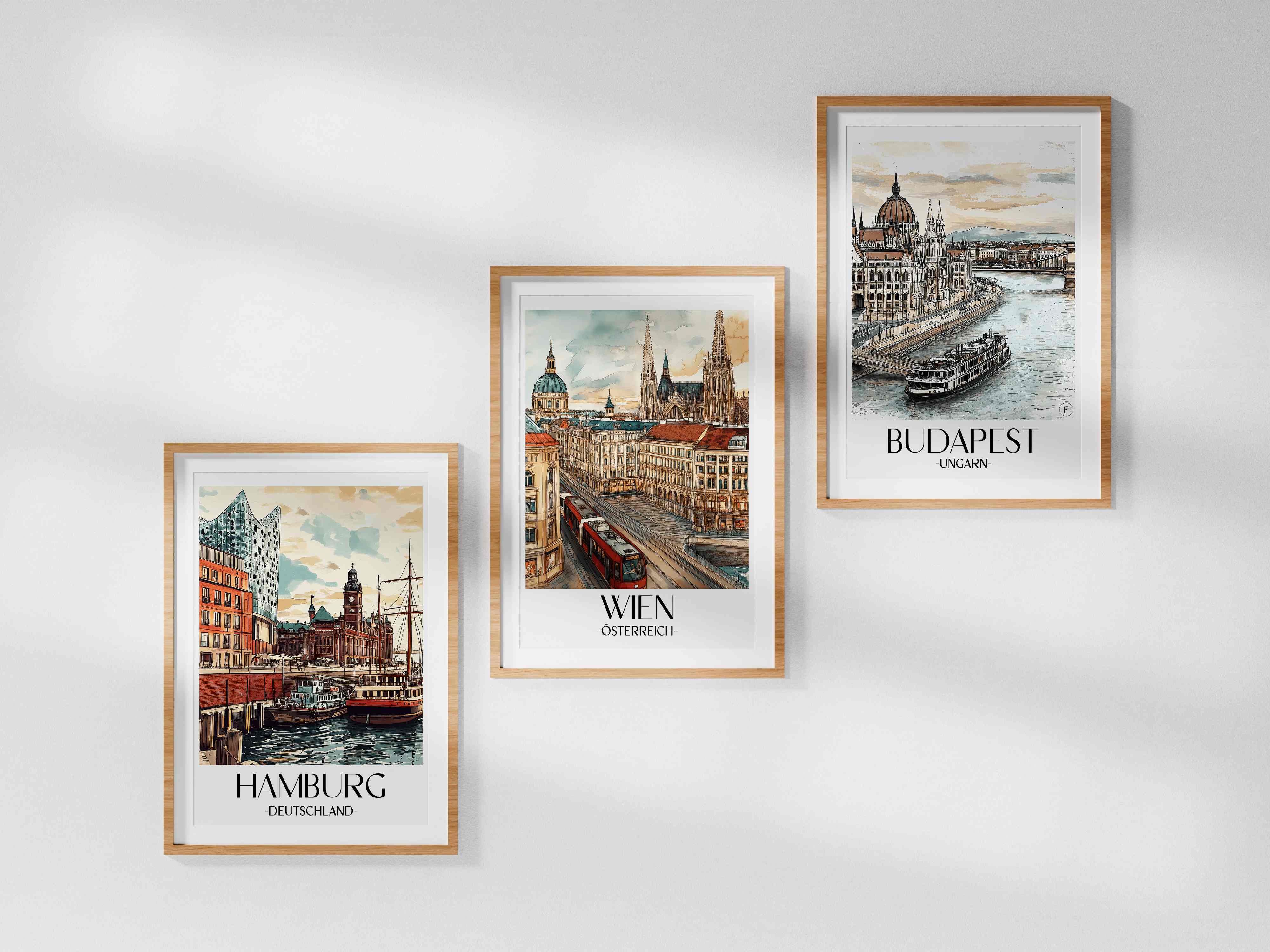 wien-österreich-poster-aquarell