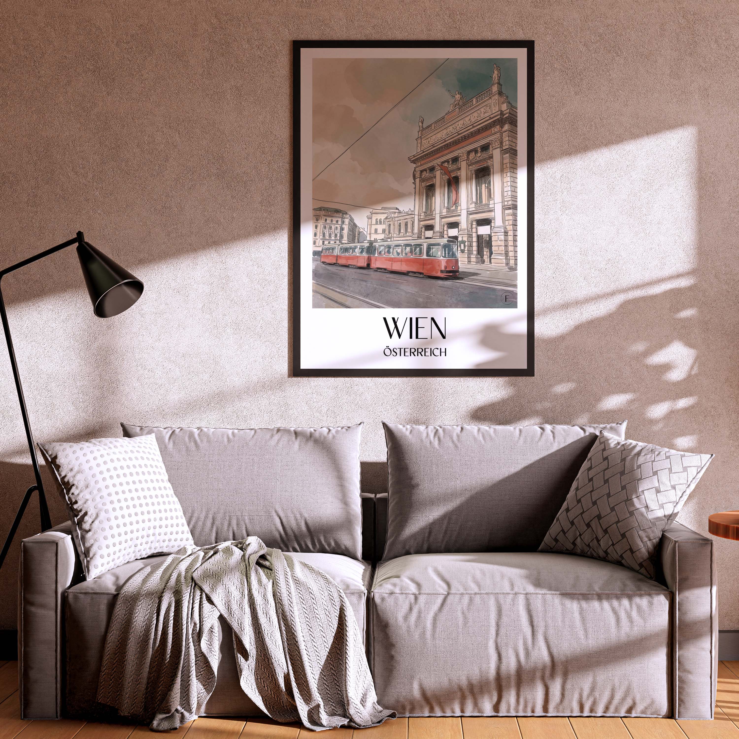 wien-österreich-poster-aquarell