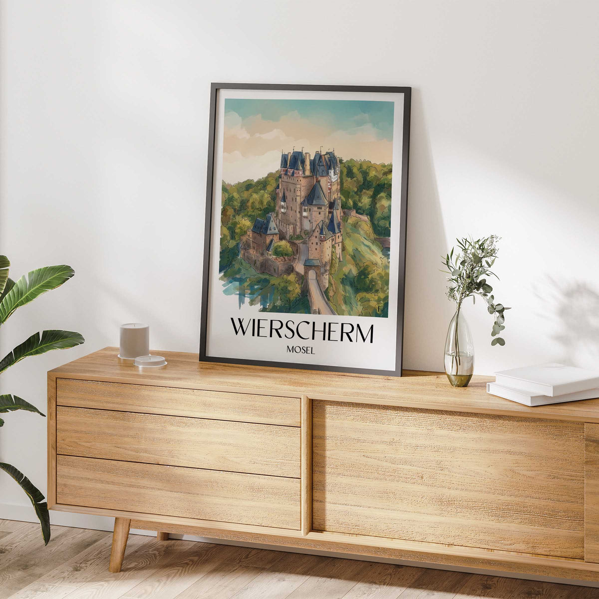wierscherm-mosel-deutschland-poster-aquarell