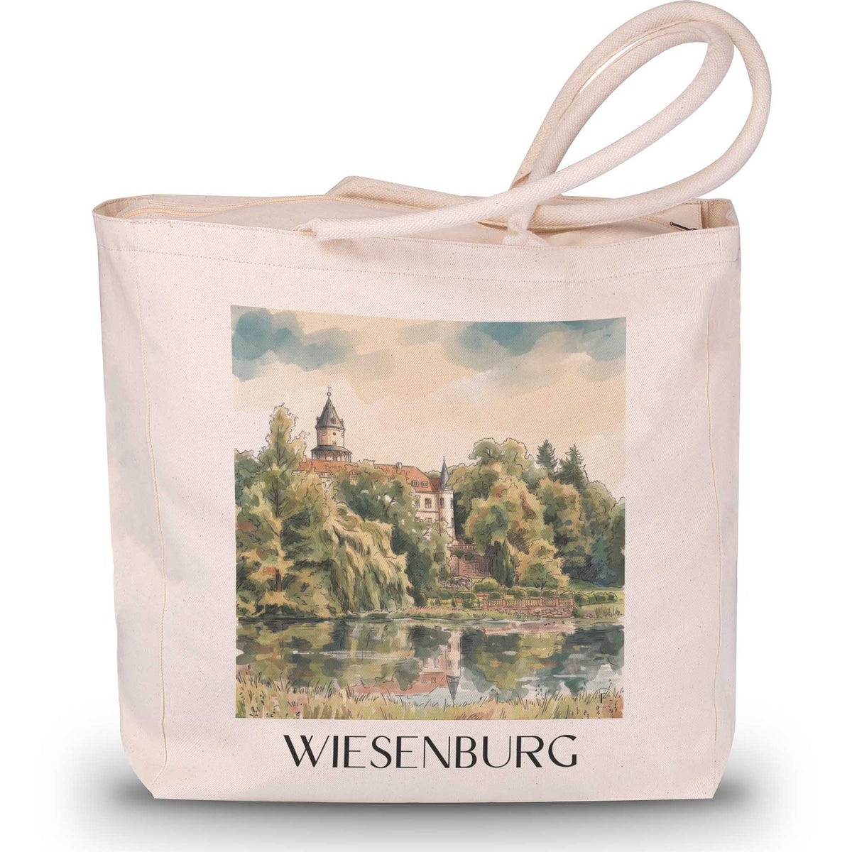 wiesenburg-brandenburg-deutschland-einkaufstasche-aquarell