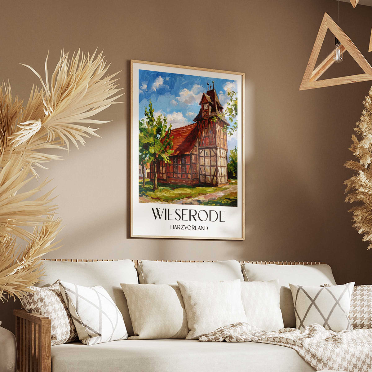 wieserode-harzvorland-deutschland-poster-oil-painting-oelgemaelde