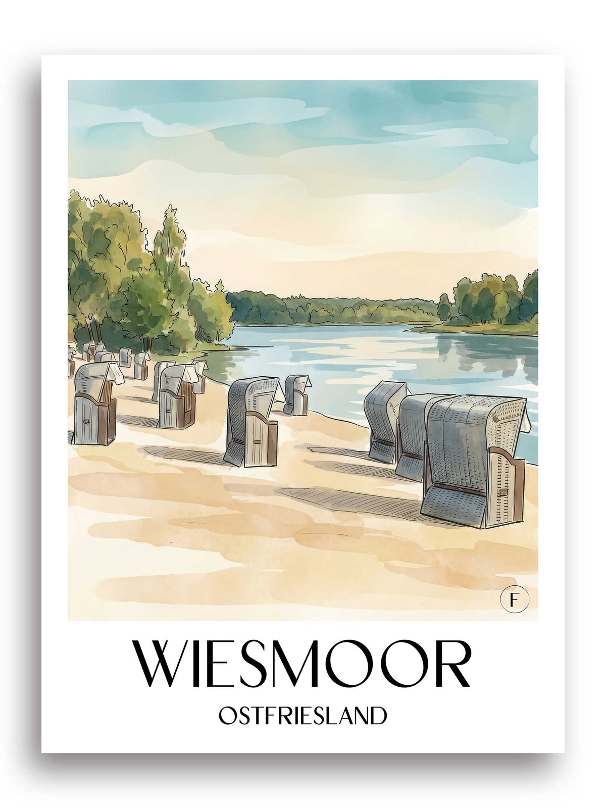 wiesmoor-ostfriesland-deutschland-poster-aquarell
