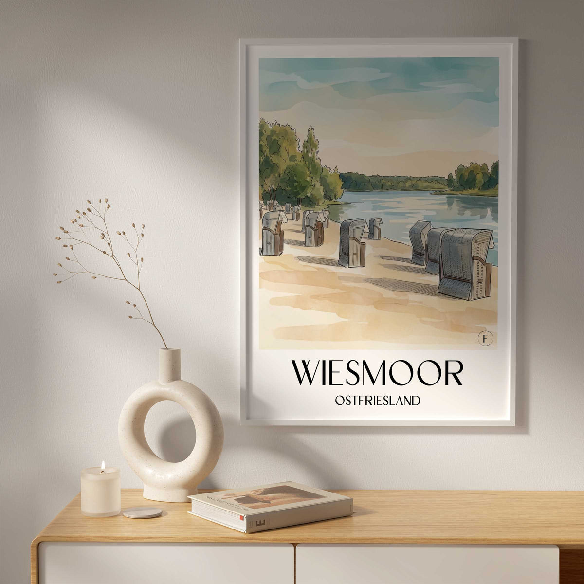 wiesmoor-ostfriesland-deutschland-poster-aquarell