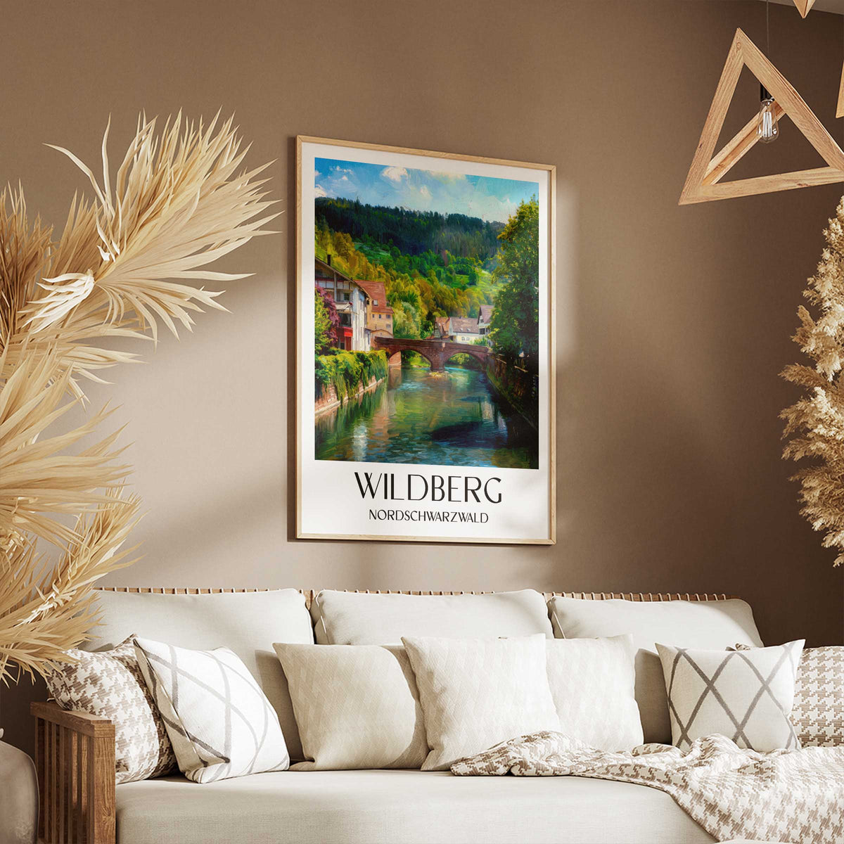 wildberg-nordschwarzwald-deutschland-poster-oil-painting-oelgemaelde
