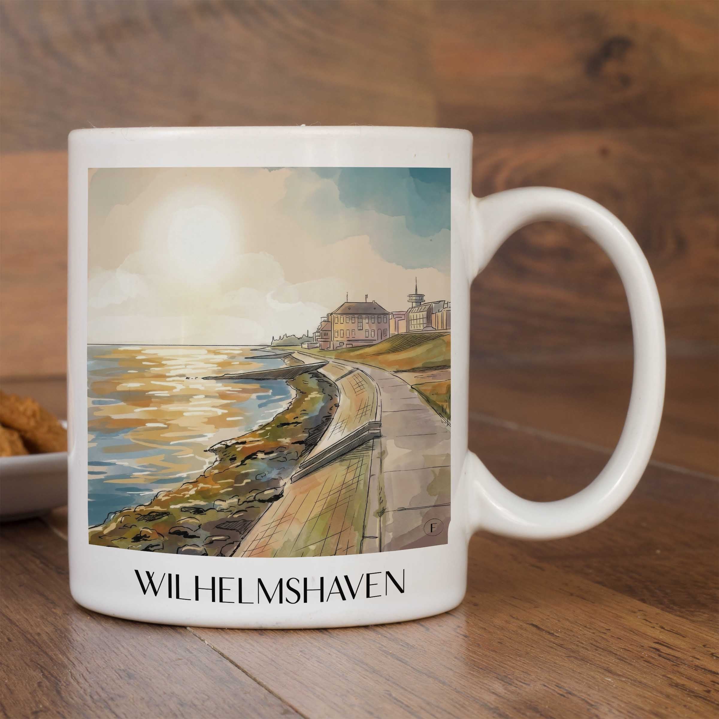 wilhelmshaven-oldenburger-friesland-deutschland-kaffeebecher-aquarell