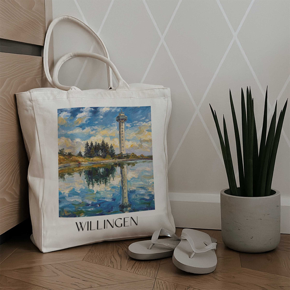 willingen-hessen-deutschland-einkaufstasche-oil-painting-oelgemaelde